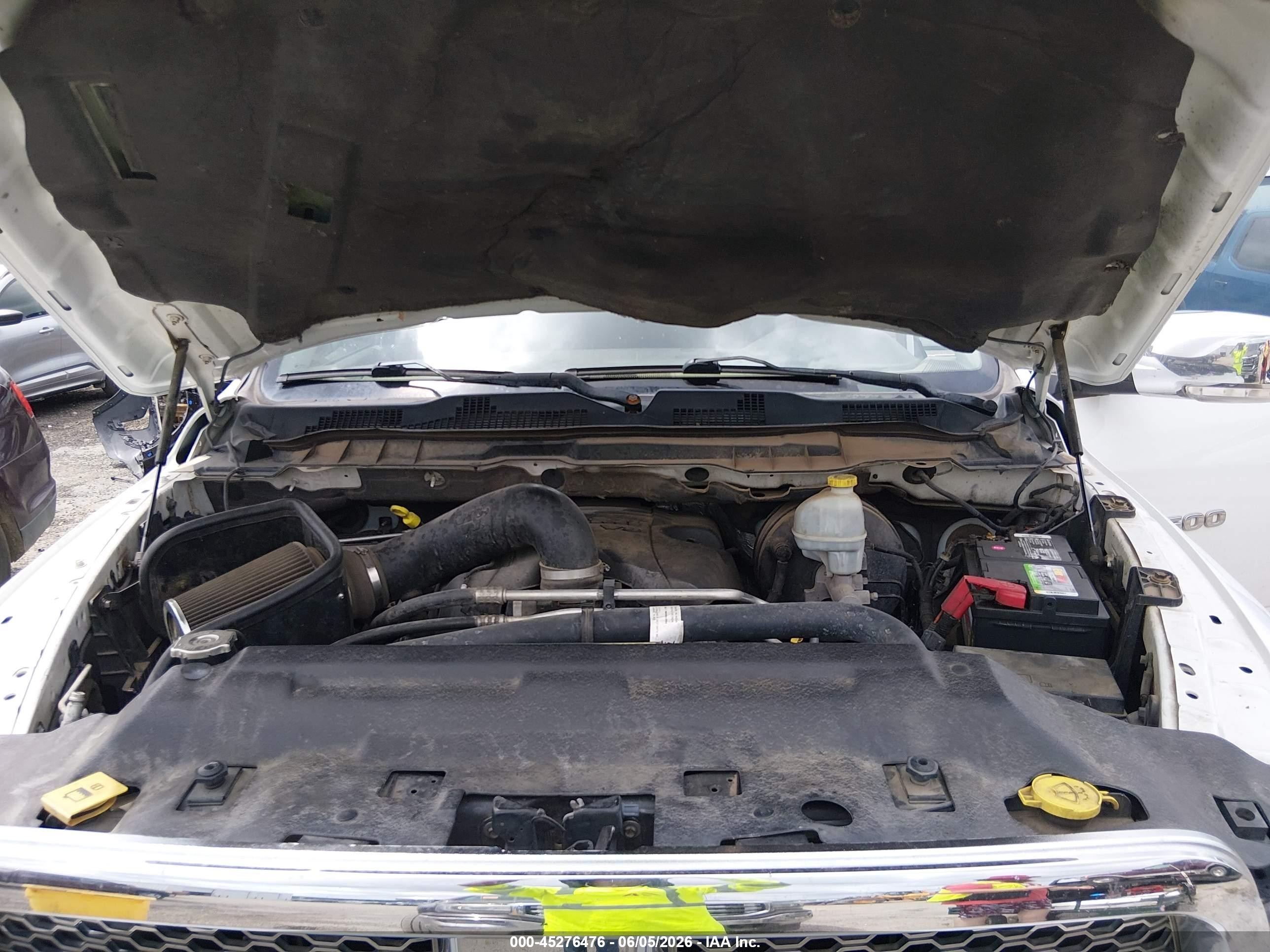 2011 Ram Ram 1500 Laramie White vin: 1D7RB1CT4BS628265