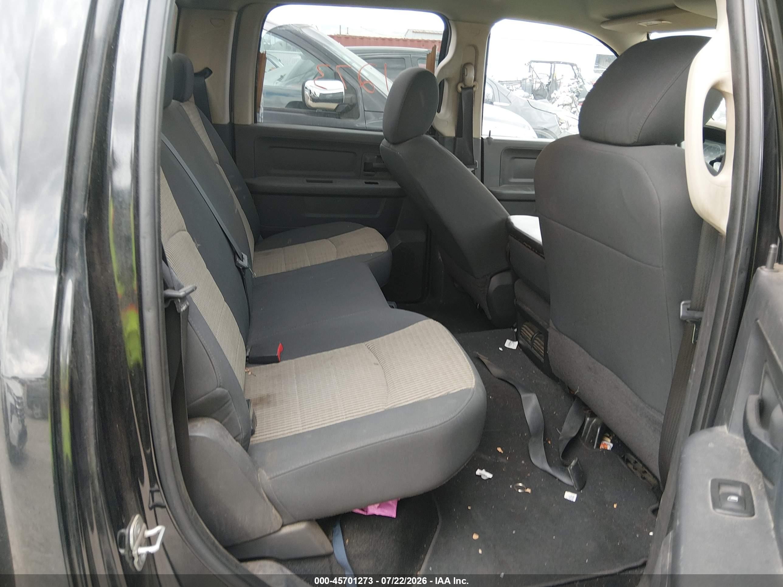 2010 Dodge Ram 1500 St Black vin: 1D7RB1CT5AS126850