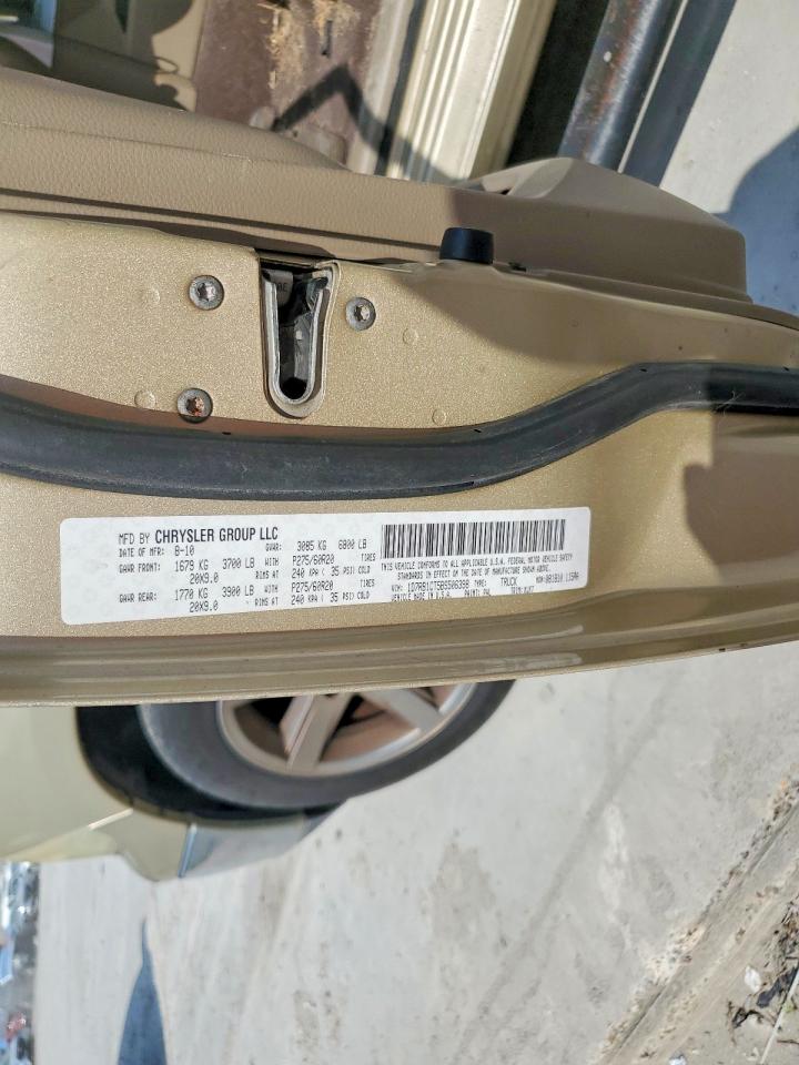 2011 Dodge Ram 1500 Gold vin: 1D7RB1CT5BS506398