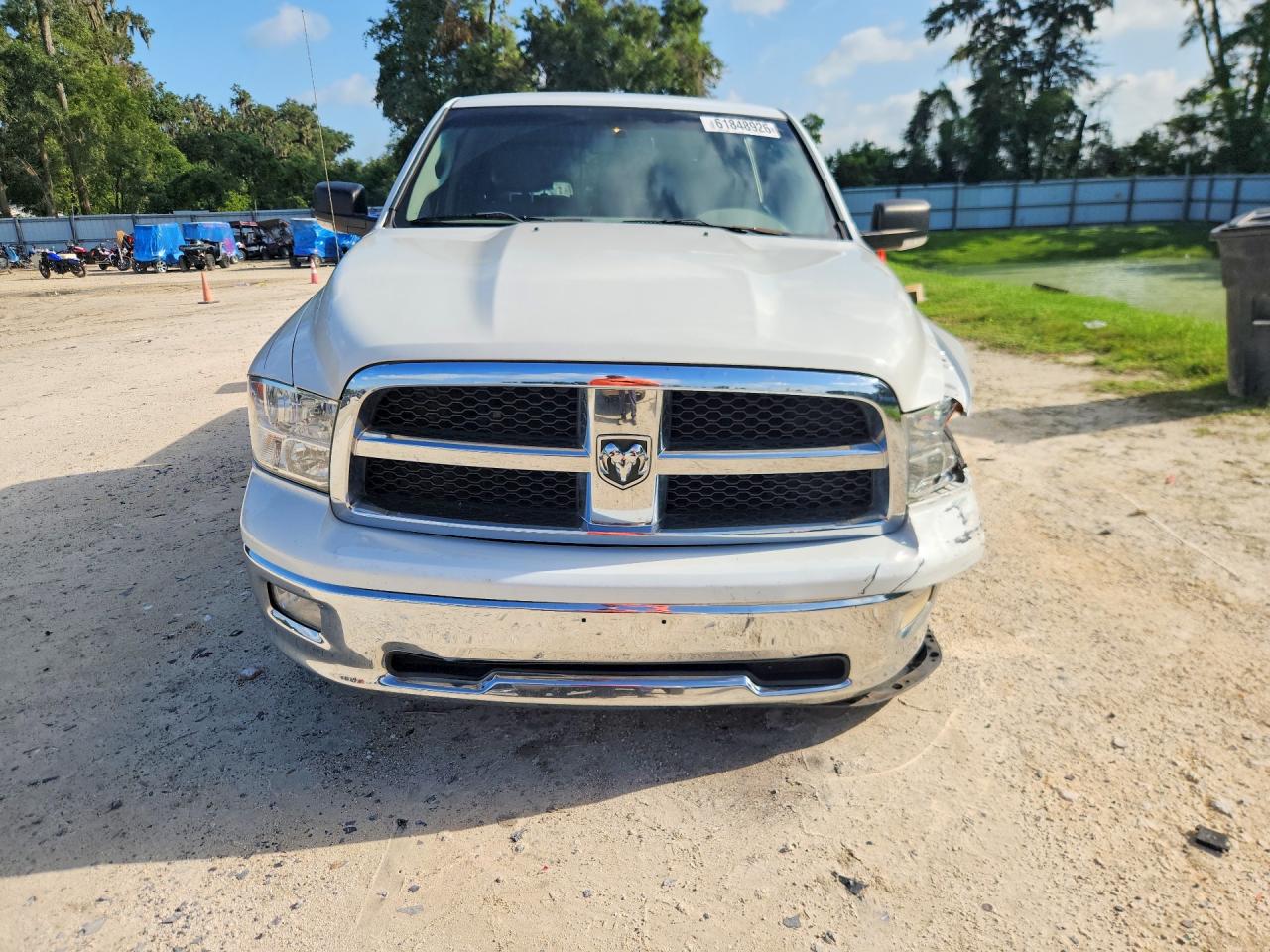 2010 Dodge Ram 1500 Белый vin: 1D7RB1CT6AS205993