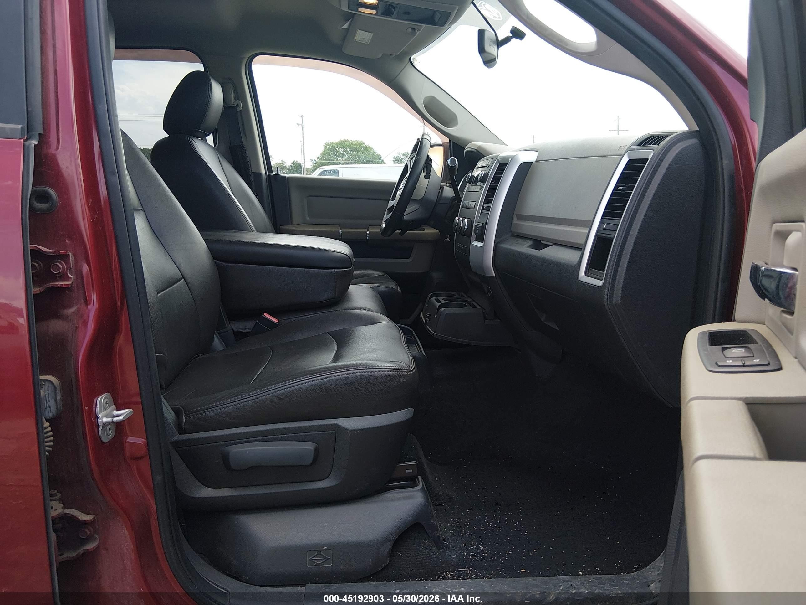 2011 Ram Ram 1500 Slt Красный vin: 1D7RB1CT6BS541676