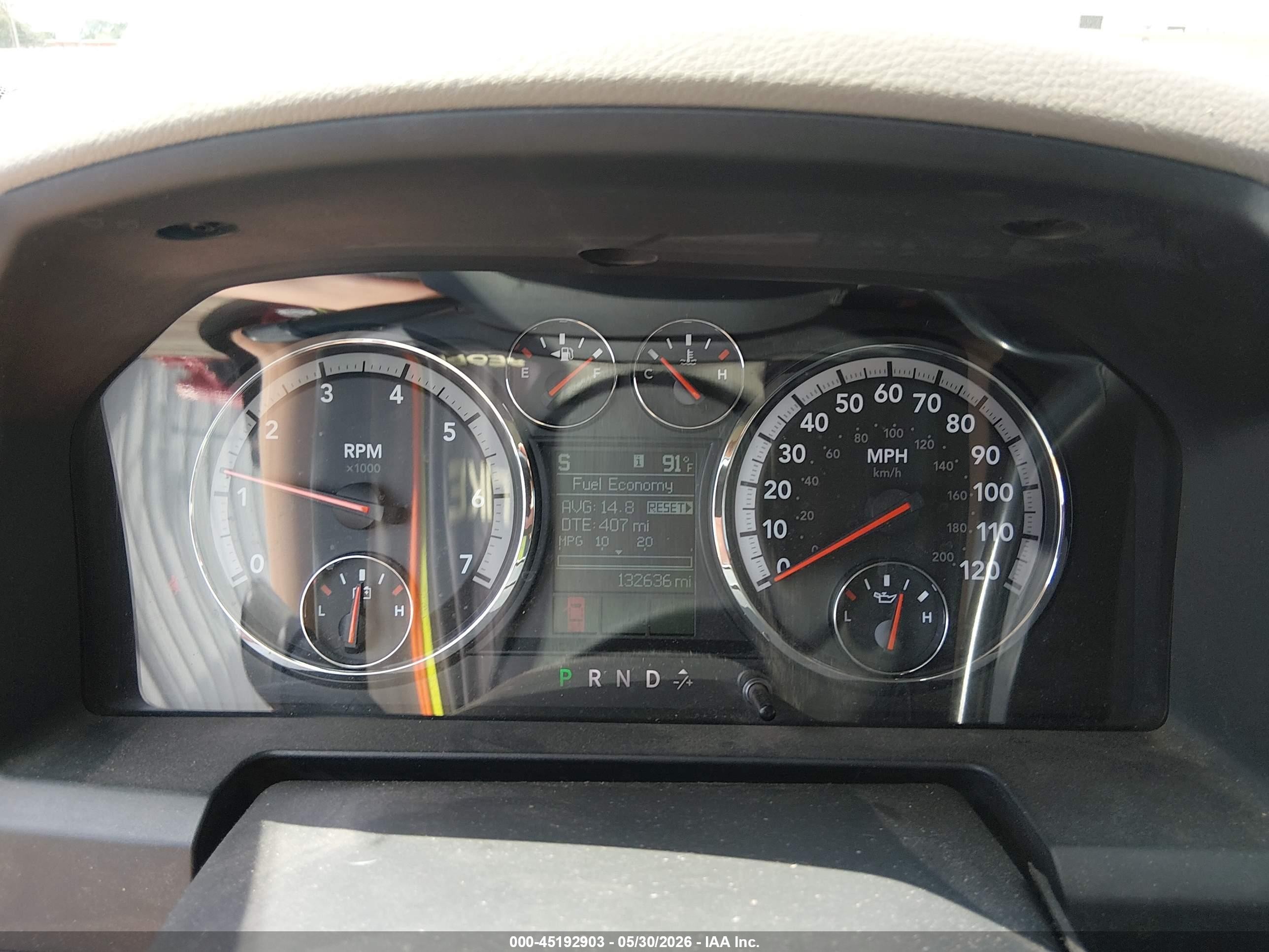 2011 Ram Ram 1500 Slt Красный vin: 1D7RB1CT6BS541676