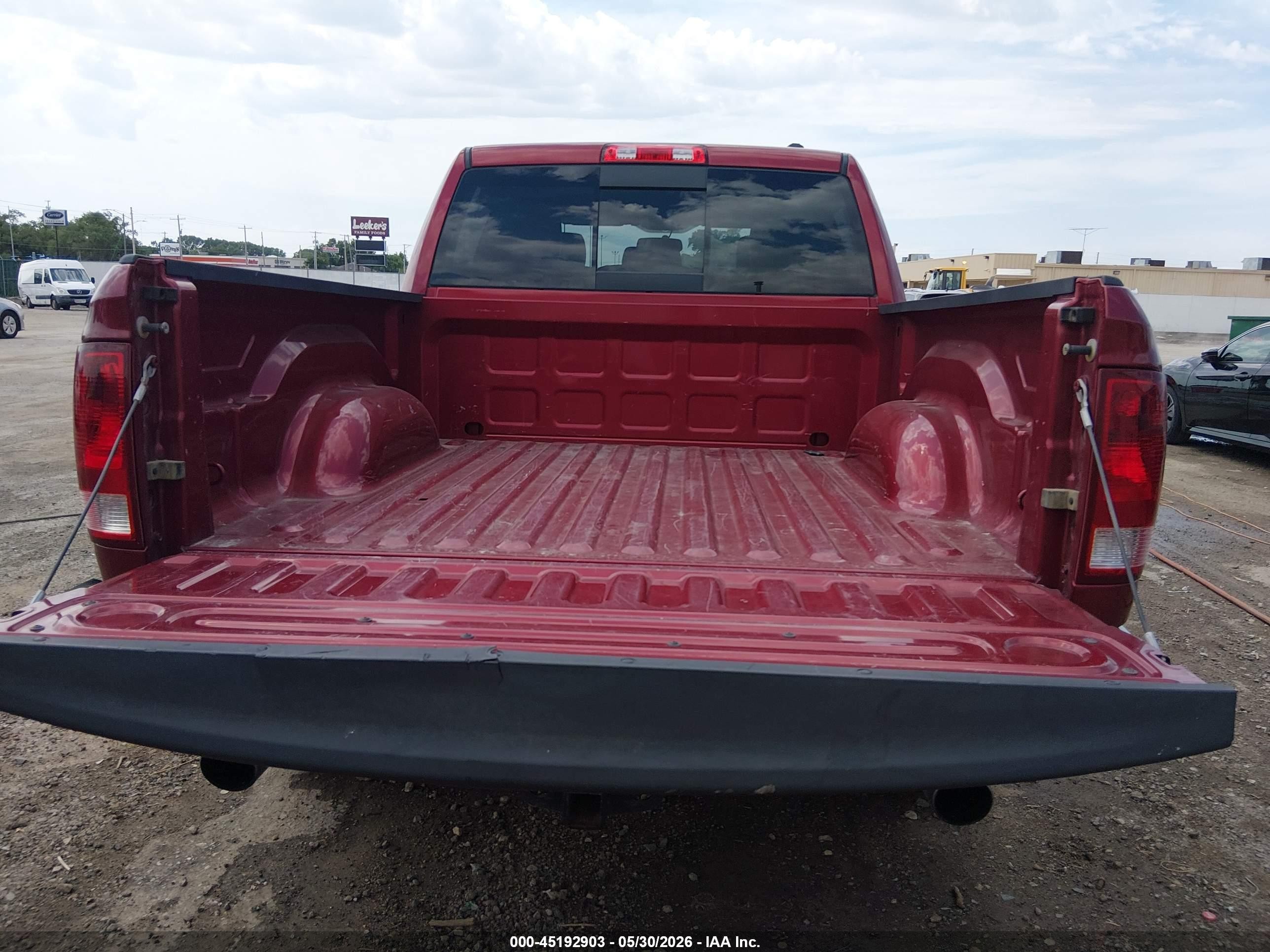 2011 Ram Ram 1500 Slt Красный vin: 1D7RB1CT6BS541676