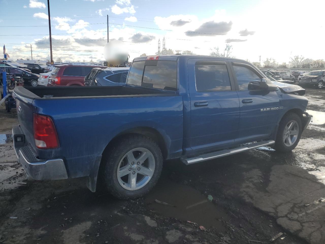 2011 Dodge Ram 1500 Blue vin: 1D7RB1CT6BS550250