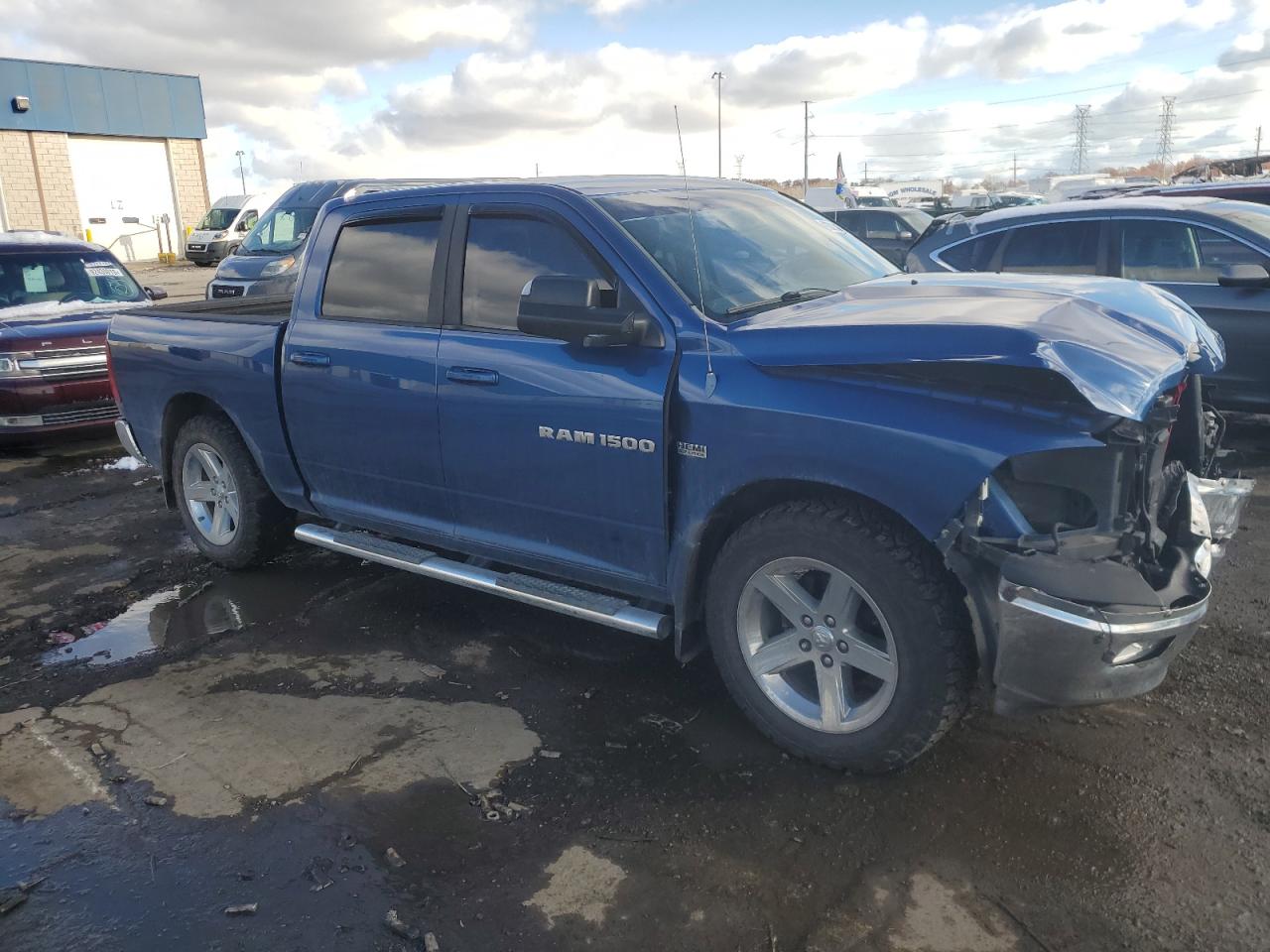 2011 Dodge Ram 1500 Blue vin: 1D7RB1CT6BS550250