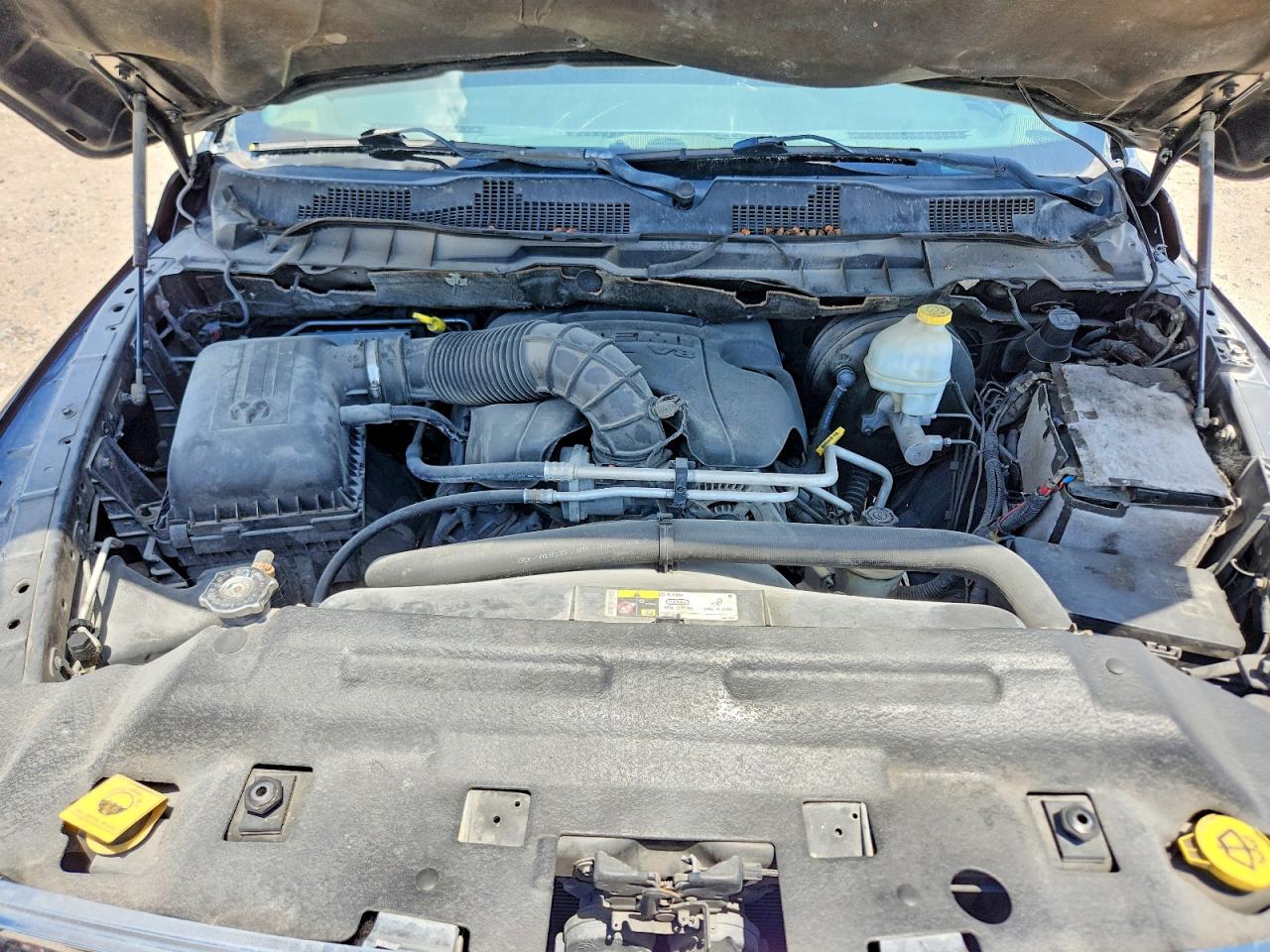 2010 Dodge Ram 1500 Черный vin: 1D7RB1CT7AS169196