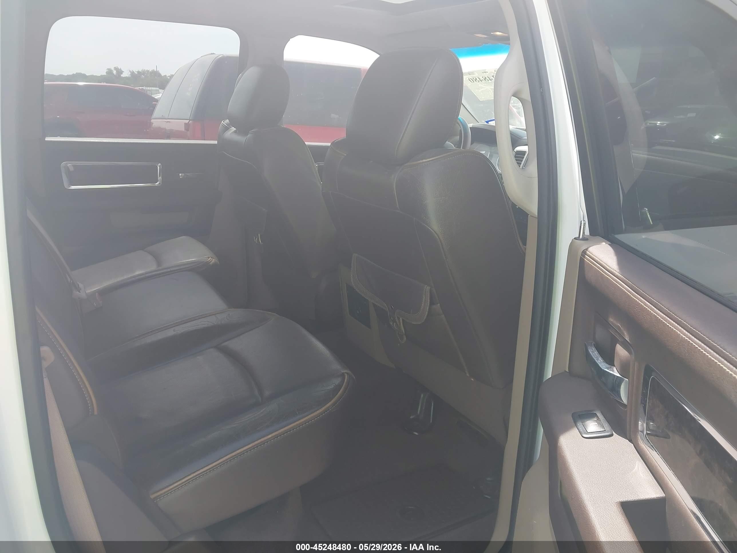 2011 Ram 1500 Laramie Longhorn Edition White vin: 1D7RB1CT7BS599411