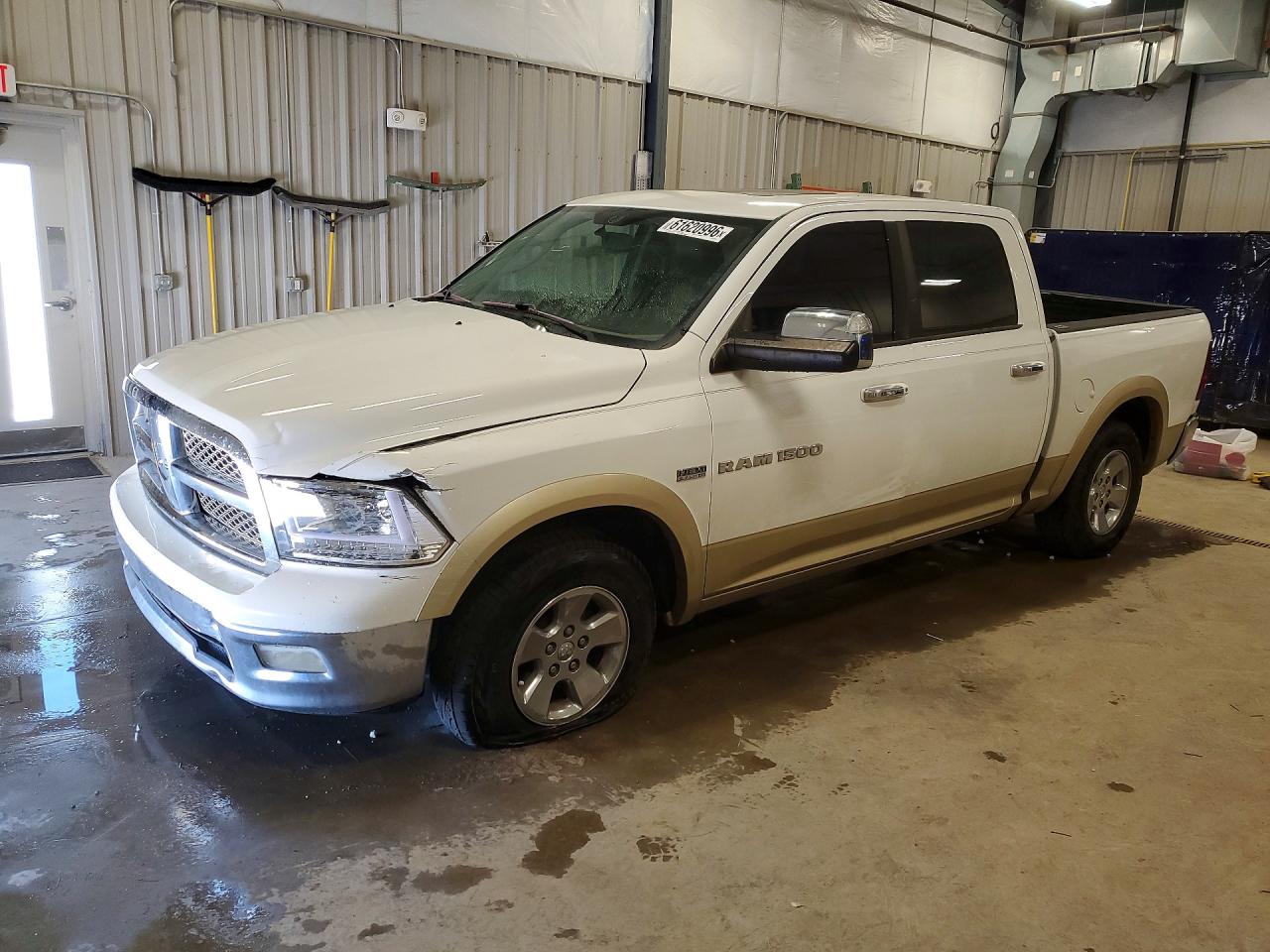 2011 Dodge Ram 1500 White vin: 1D7RB1CT8BS530422