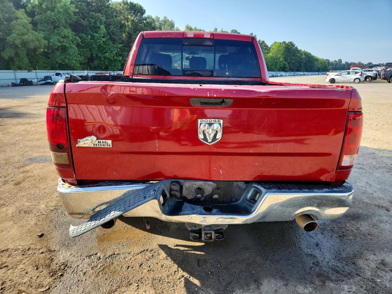 2010 Dodge Ram 1500 Red vin: 1D7RB1CT9AS178434