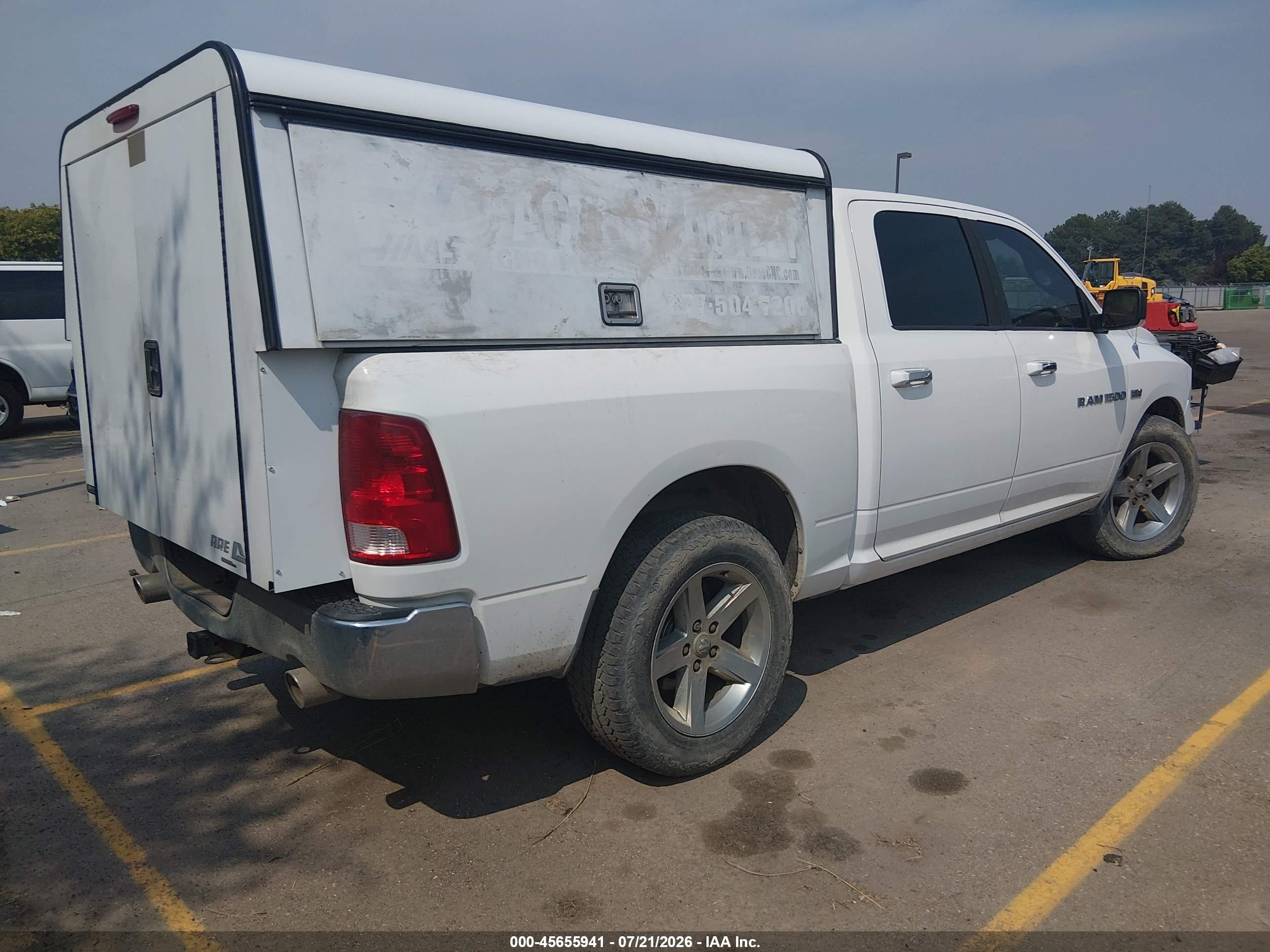 2011 Ram Ram 1500 Slt White vin: 1D7RB1CT9BS629220