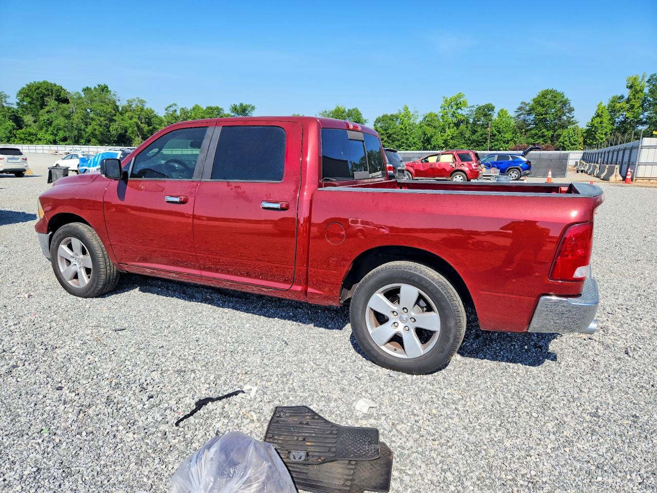 2010 Dodge Ram 1500 Burgundy vin: 1D7RB1CTXAS100373