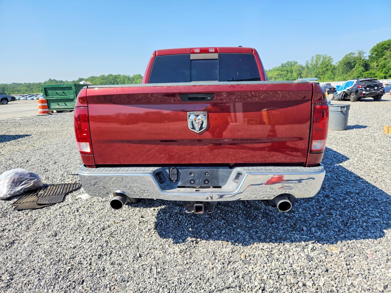 2010 Dodge Ram 1500 Burgundy vin: 1D7RB1CTXAS100373