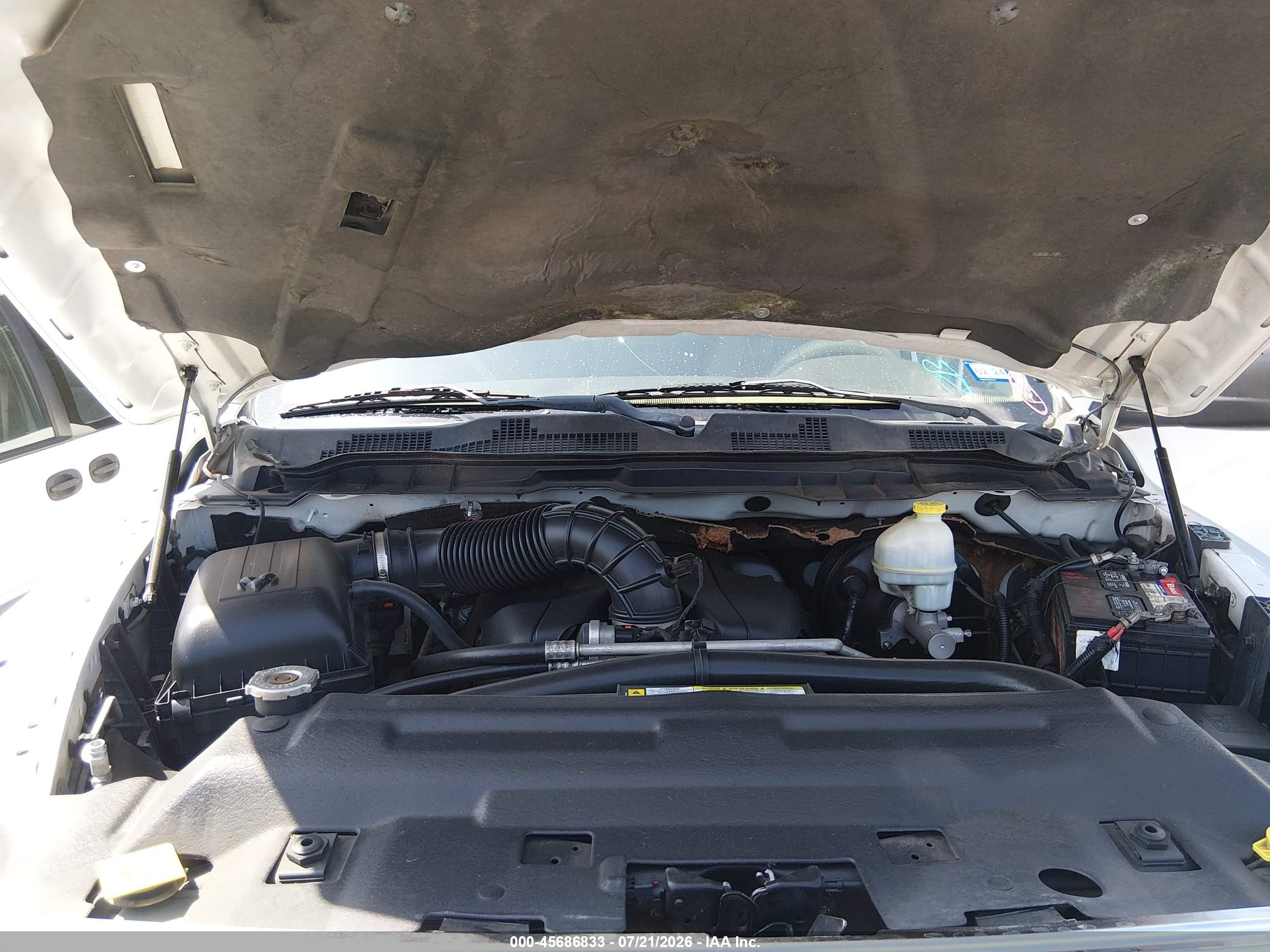 2010 Dodge Ram 1500 Laramie White vin: 1D7RB1CTXAS238561