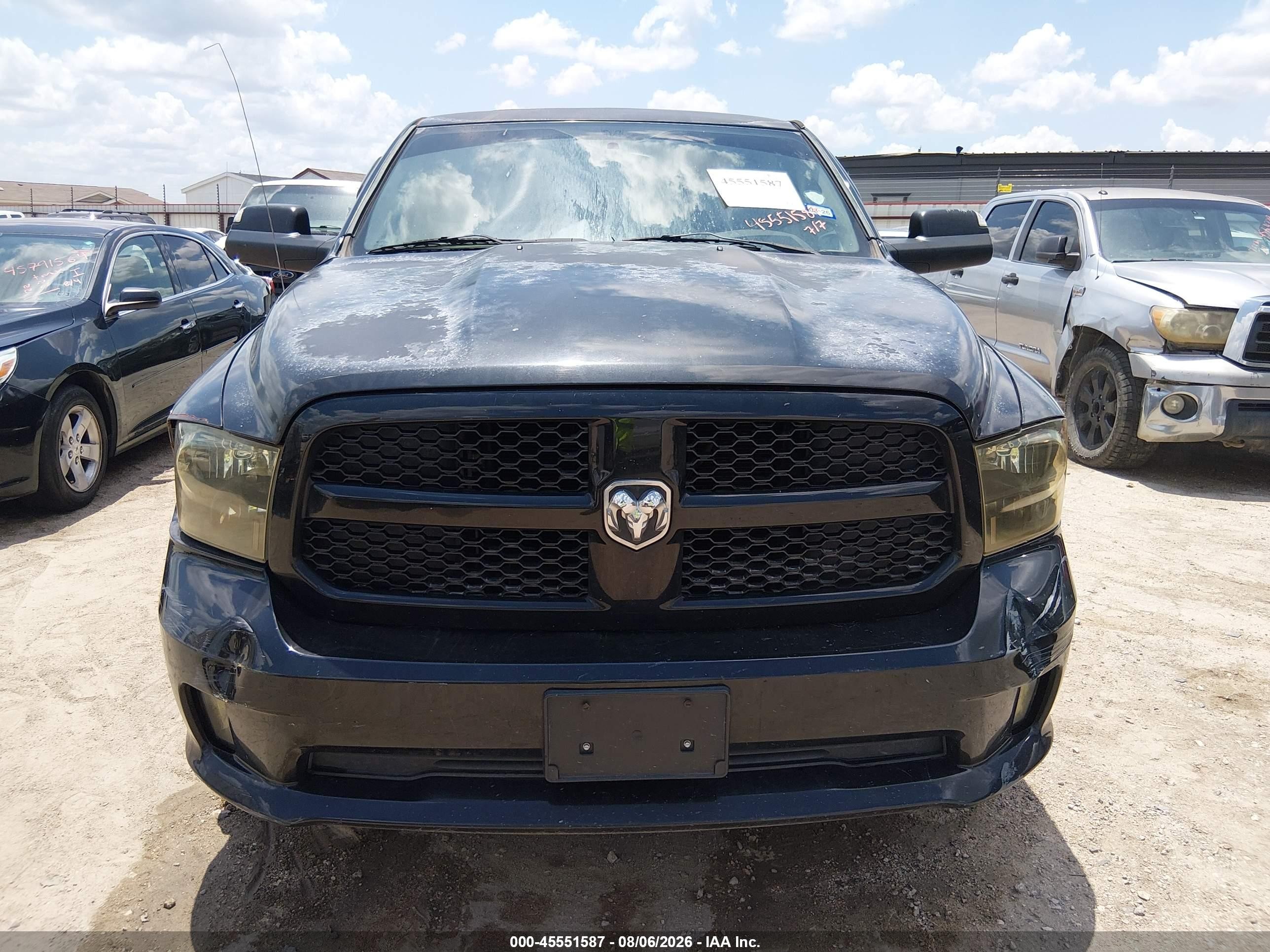 2011 Ram Ram 1500 Slt Black vin: 1D7RB1CTXBS526582