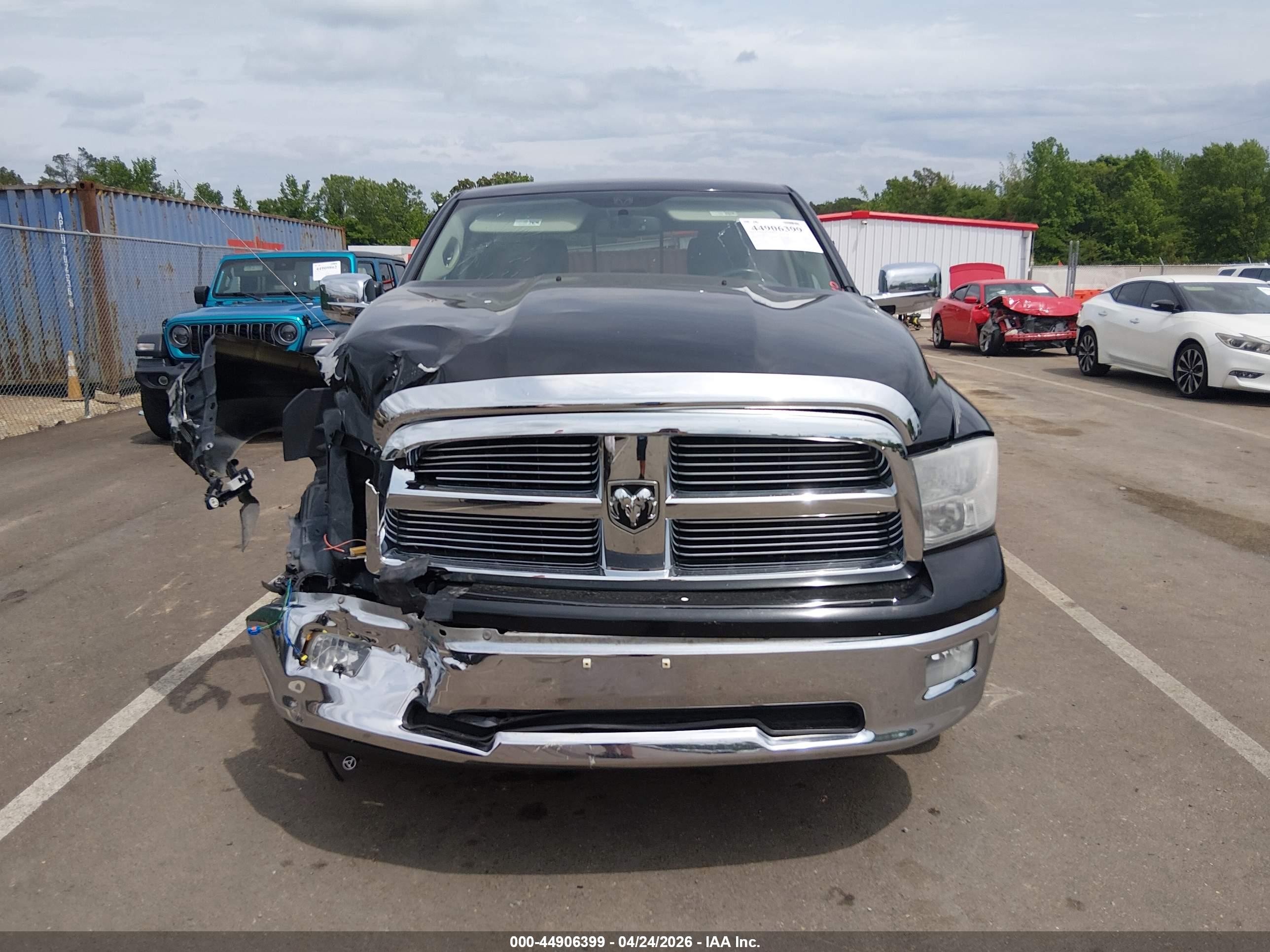 2011 Ram Ram 1500 Slt Black vin: 1D7RB1CTXBS570212