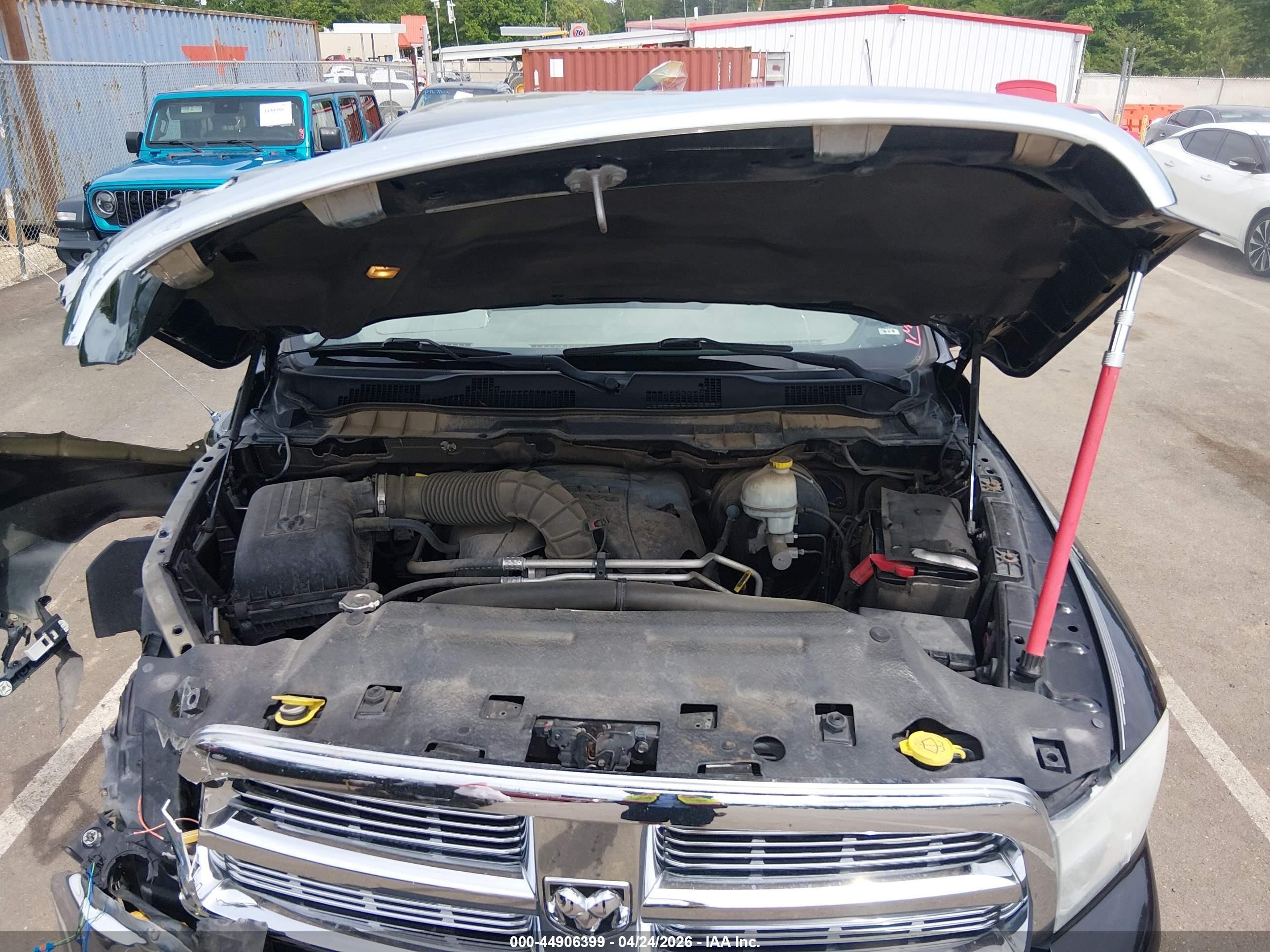 2011 Ram Ram 1500 Slt Black vin: 1D7RB1CTXBS570212