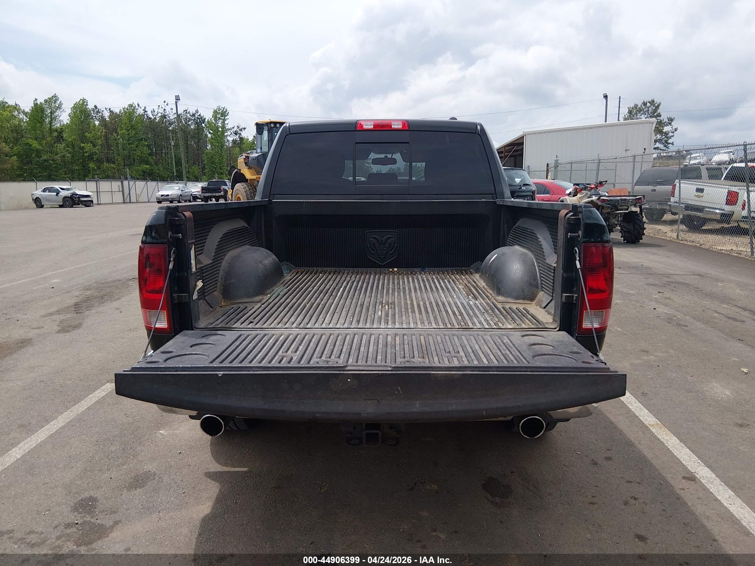 2011 Ram Ram 1500 Slt Black vin: 1D7RB1CTXBS570212