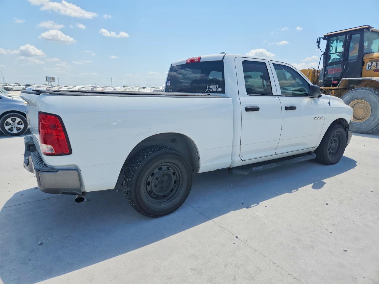 2010 Dodge Ram 1500 White vin: 1D7RB1GK1AS122067