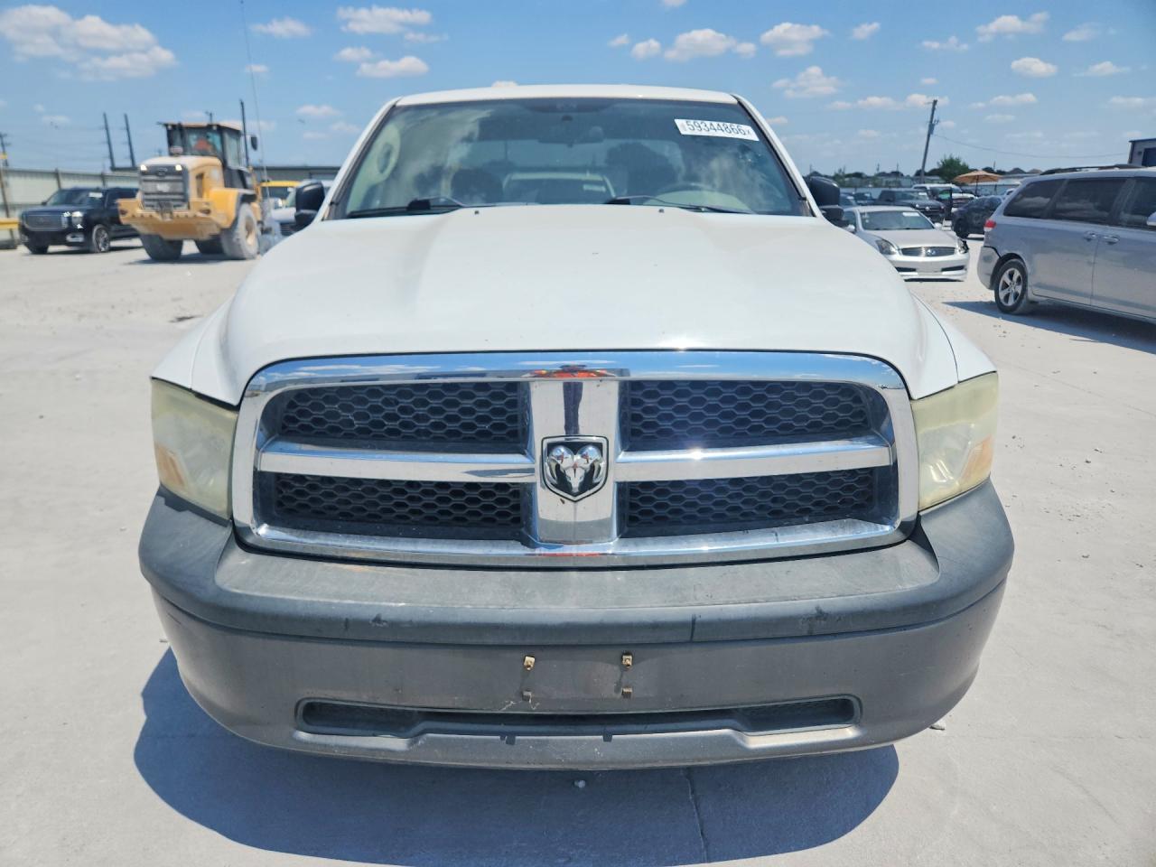 2010 Dodge Ram 1500 White vin: 1D7RB1GK1AS122067