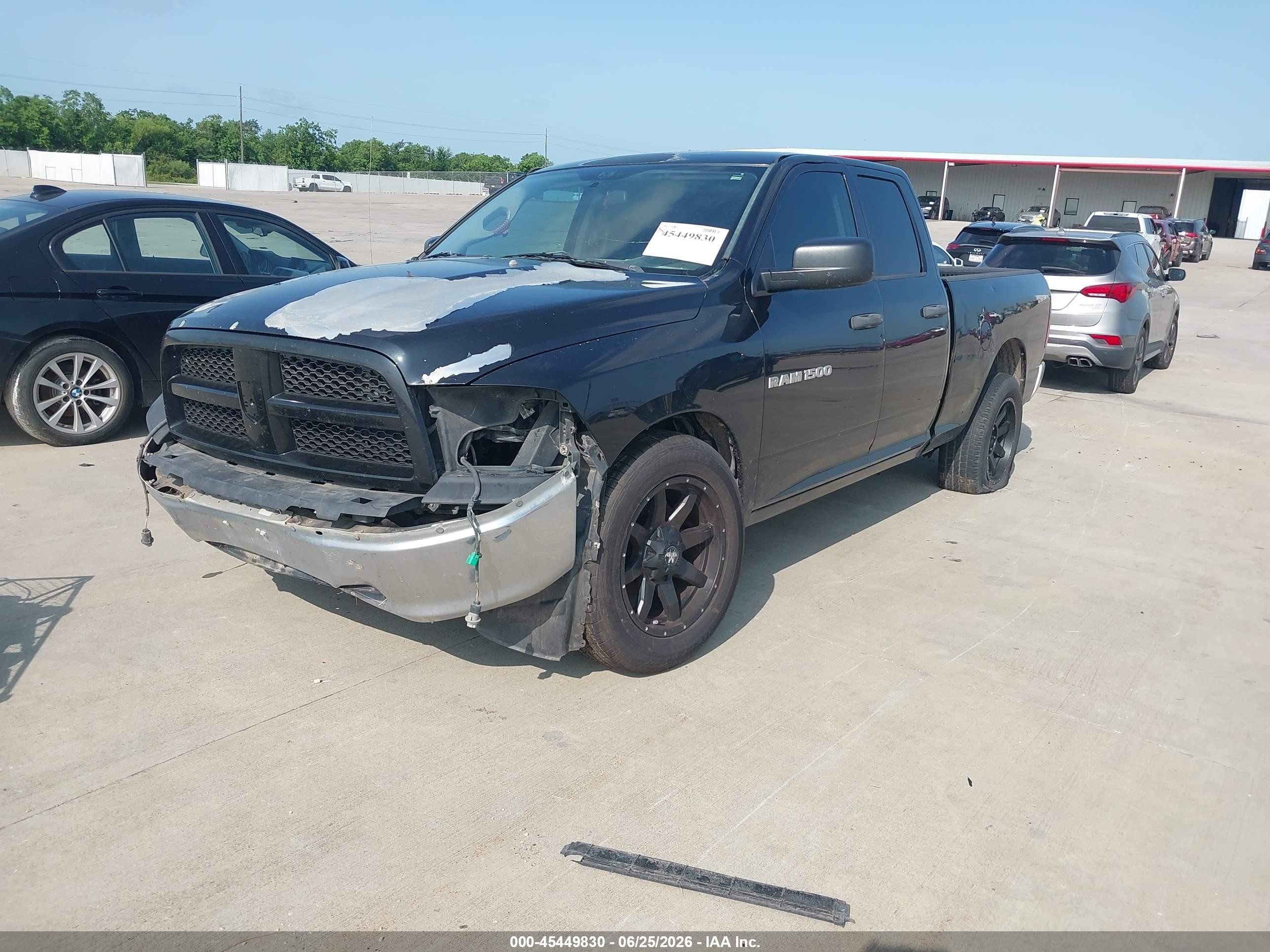 2011 Ram Ram 1500 St Black vin: 1D7RB1GK3BS547565