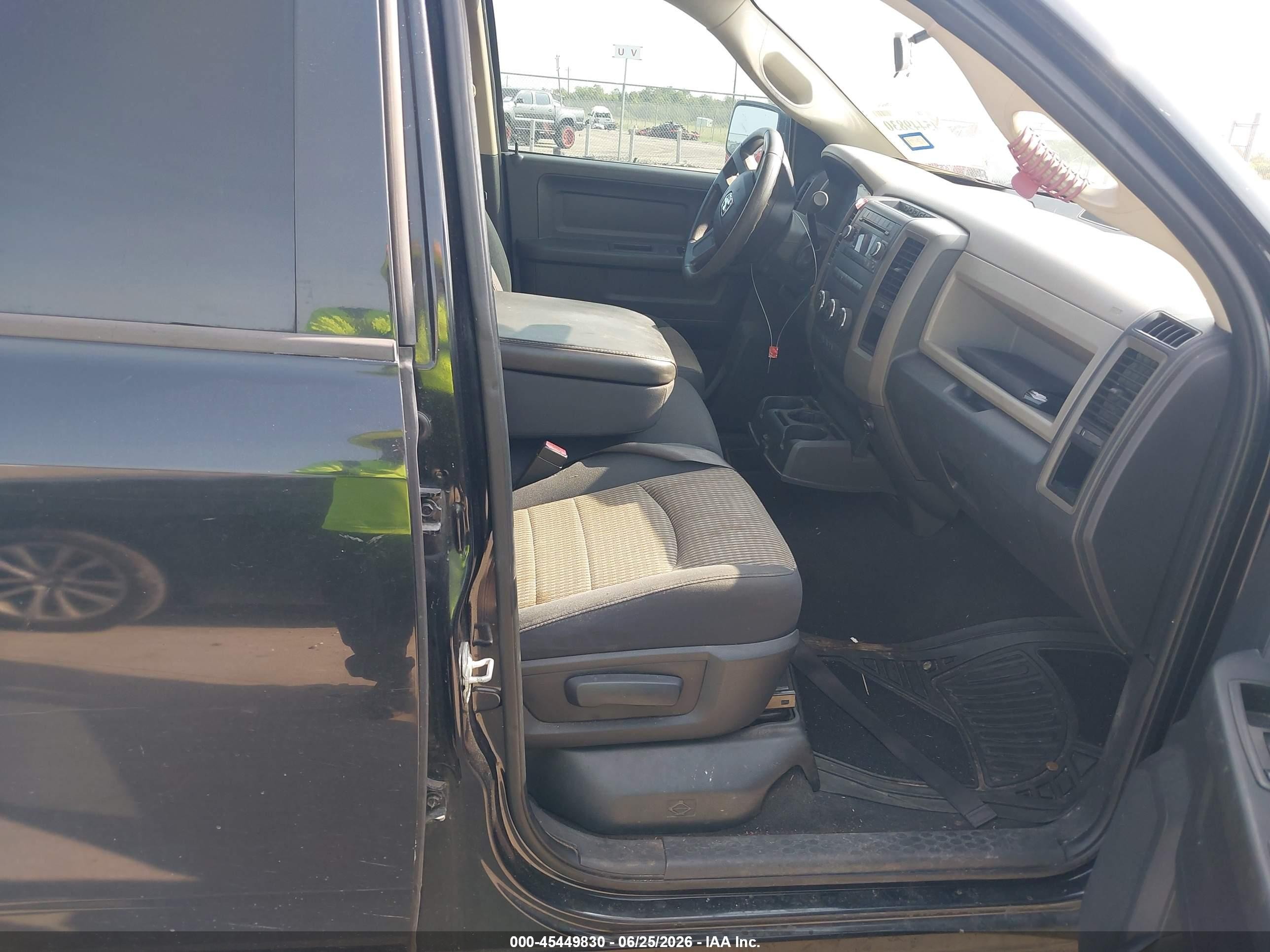 2011 Ram Ram 1500 St Black vin: 1D7RB1GK3BS547565