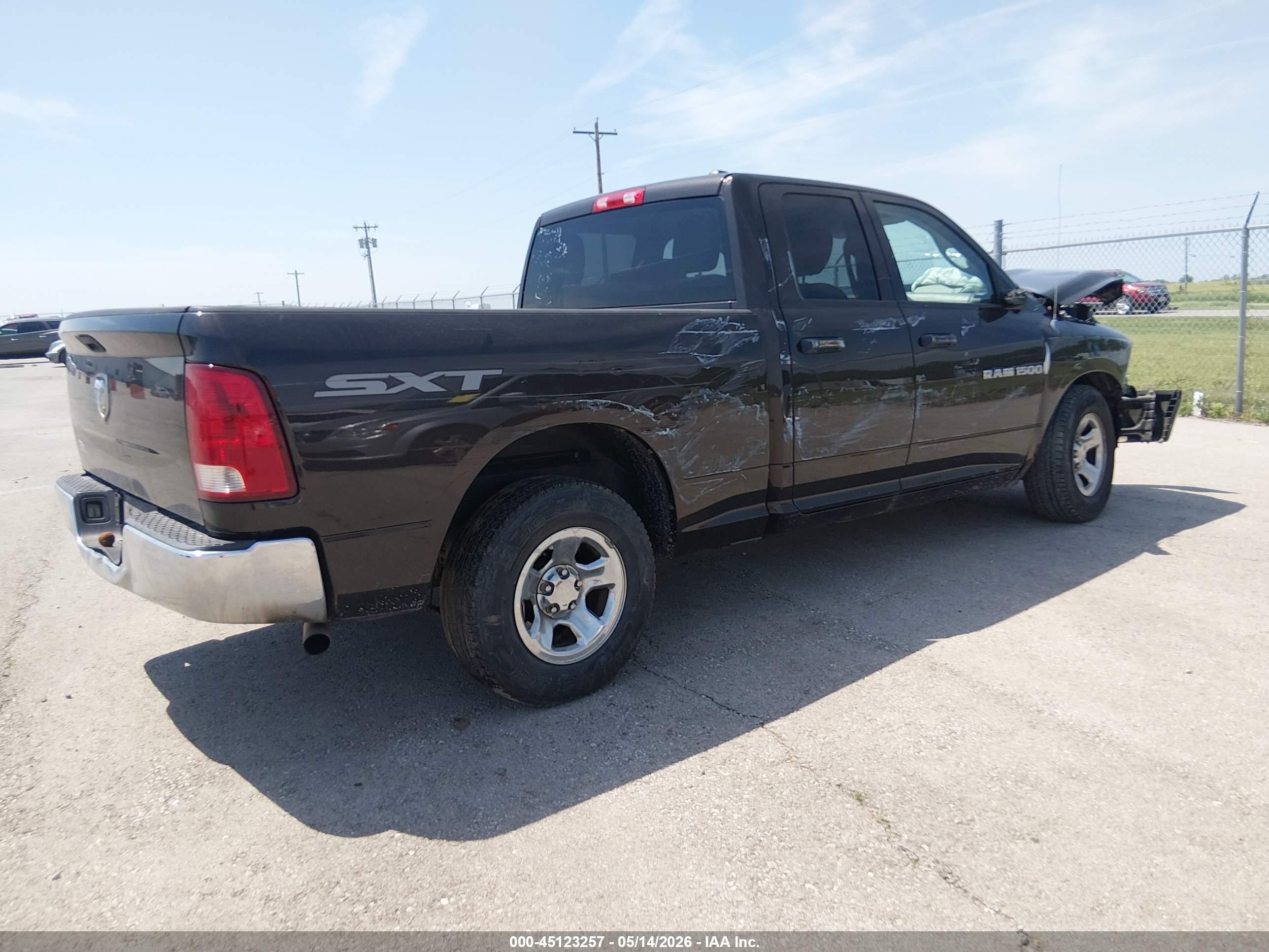2011 Ram Ram 1500 St Black vin: 1D7RB1GK5BS572354