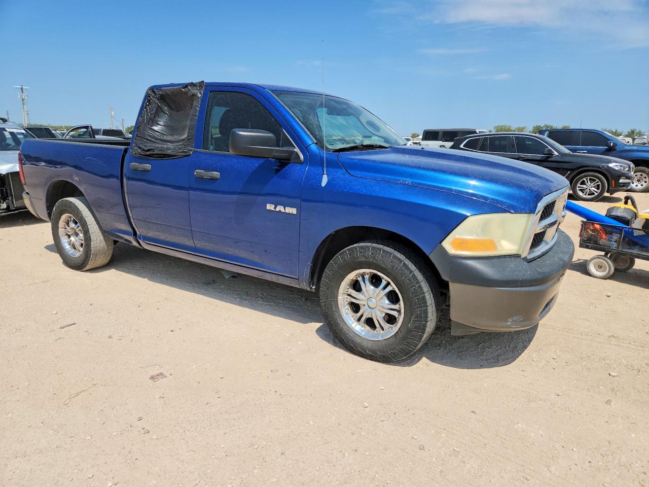 2010 Dodge Ram 1500 Синий vin: 1D7RB1GK7AS213943