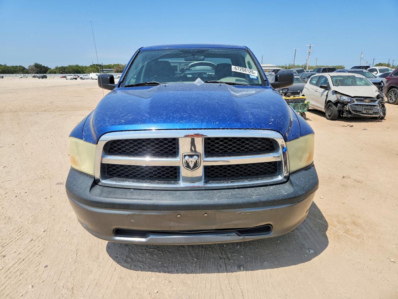 2010 Dodge Ram 1500 Синий vin: 1D7RB1GK7AS213943
