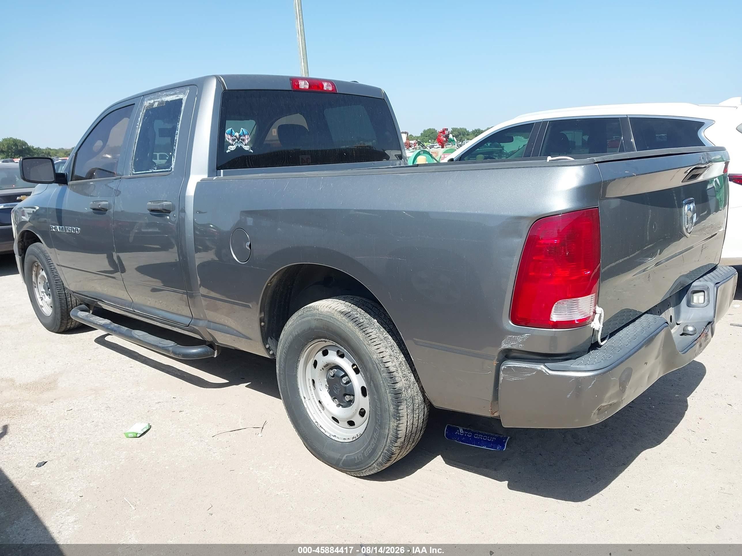 2011 Ram Ram 1500 St Gray vin: 1D7RB1GK7BS550663