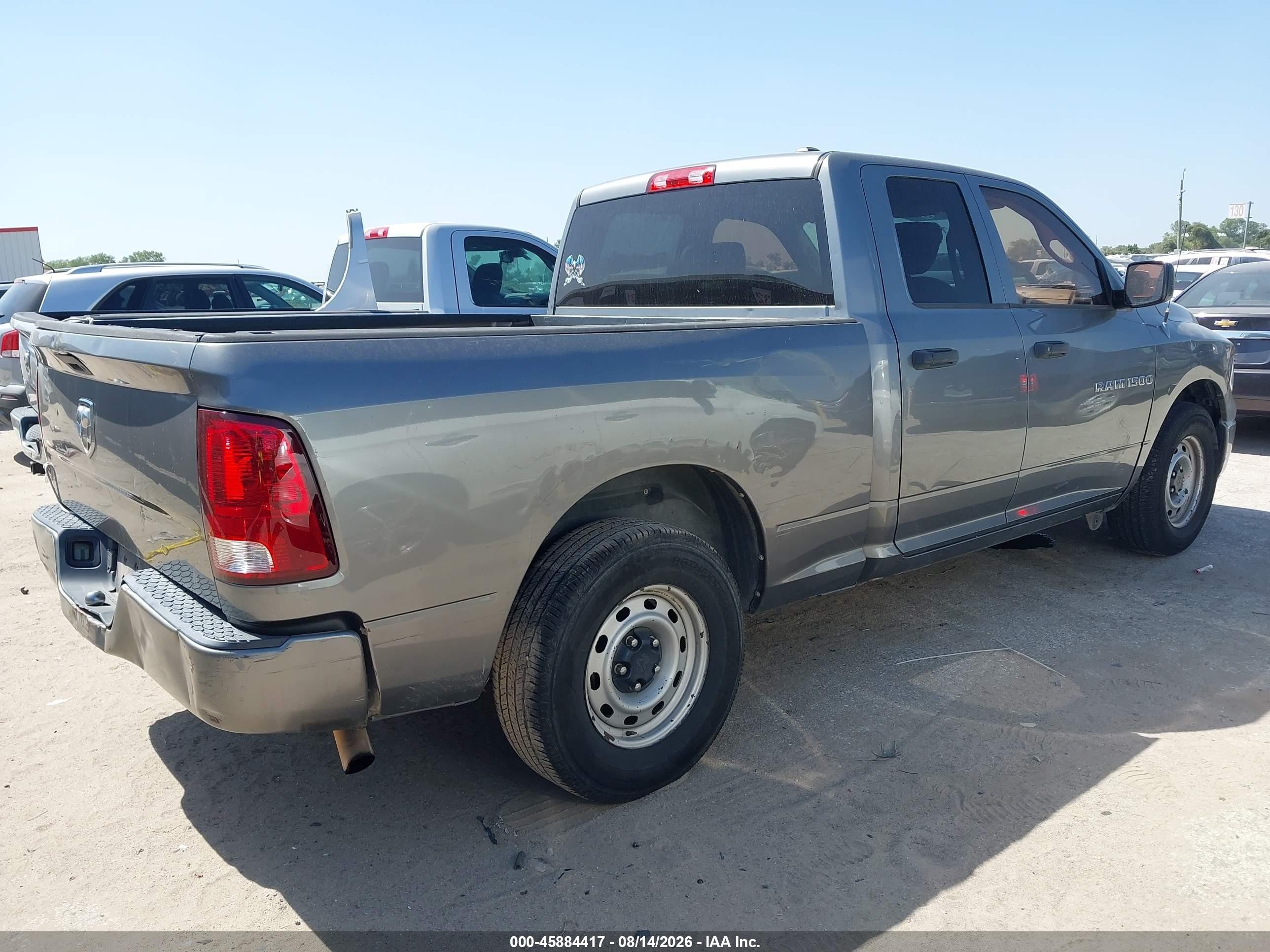 2011 Ram Ram 1500 St Gray vin: 1D7RB1GK7BS550663