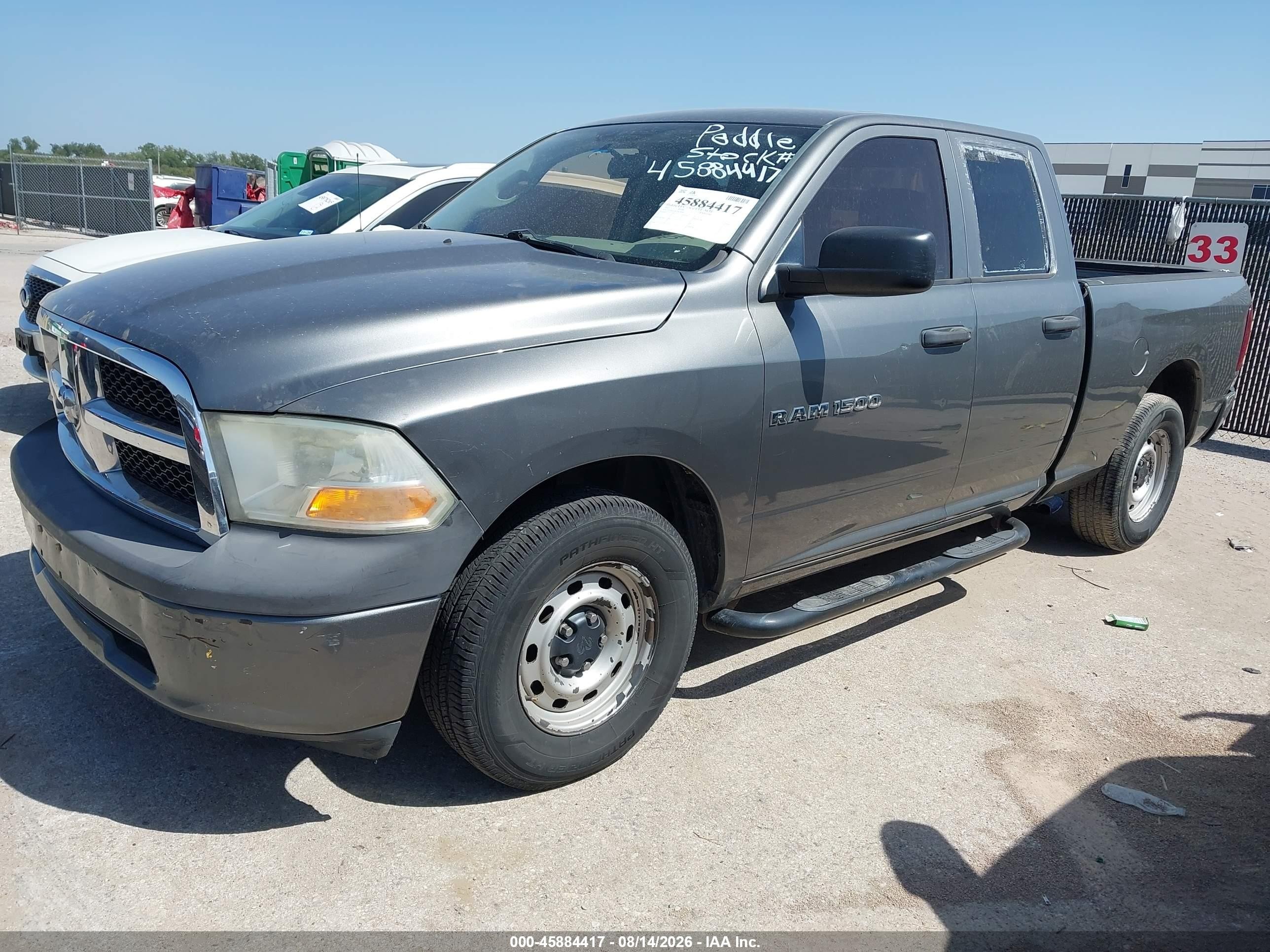 2011 Ram Ram 1500 St Gray vin: 1D7RB1GK7BS550663