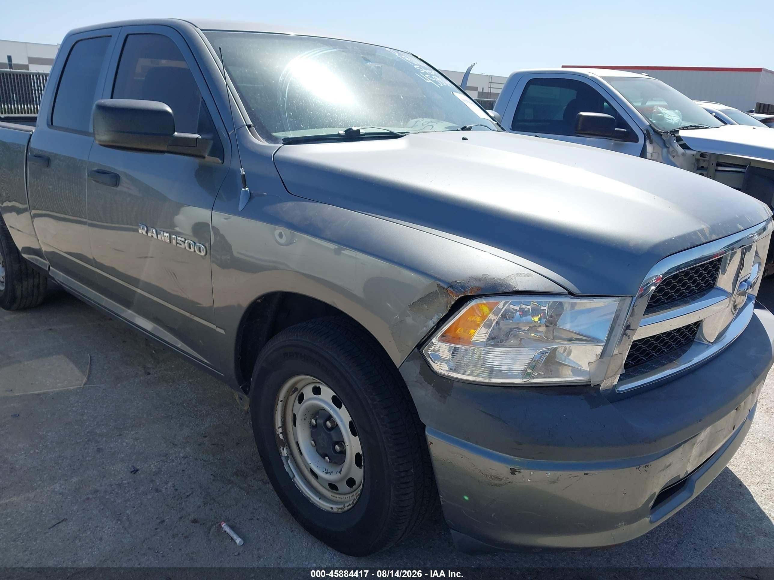 2011 Ram Ram 1500 St Gray vin: 1D7RB1GK7BS550663