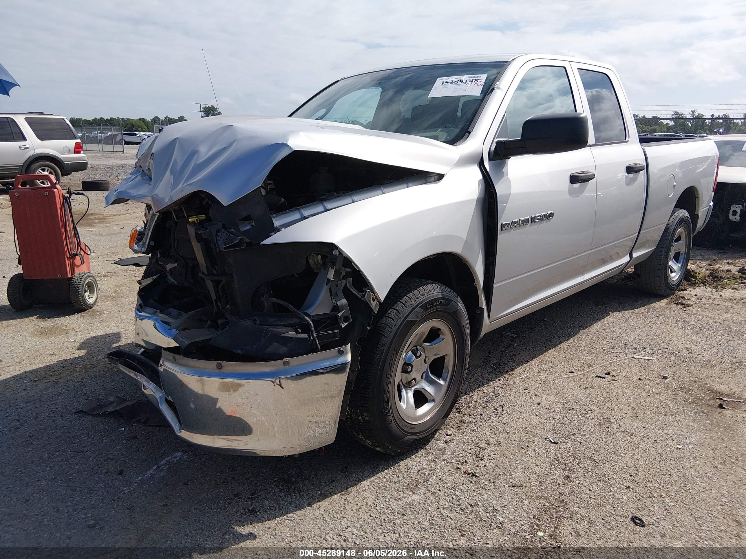 2011 Ram Ram 1500 St Silver vin: 1D7RB1GK7BS656868