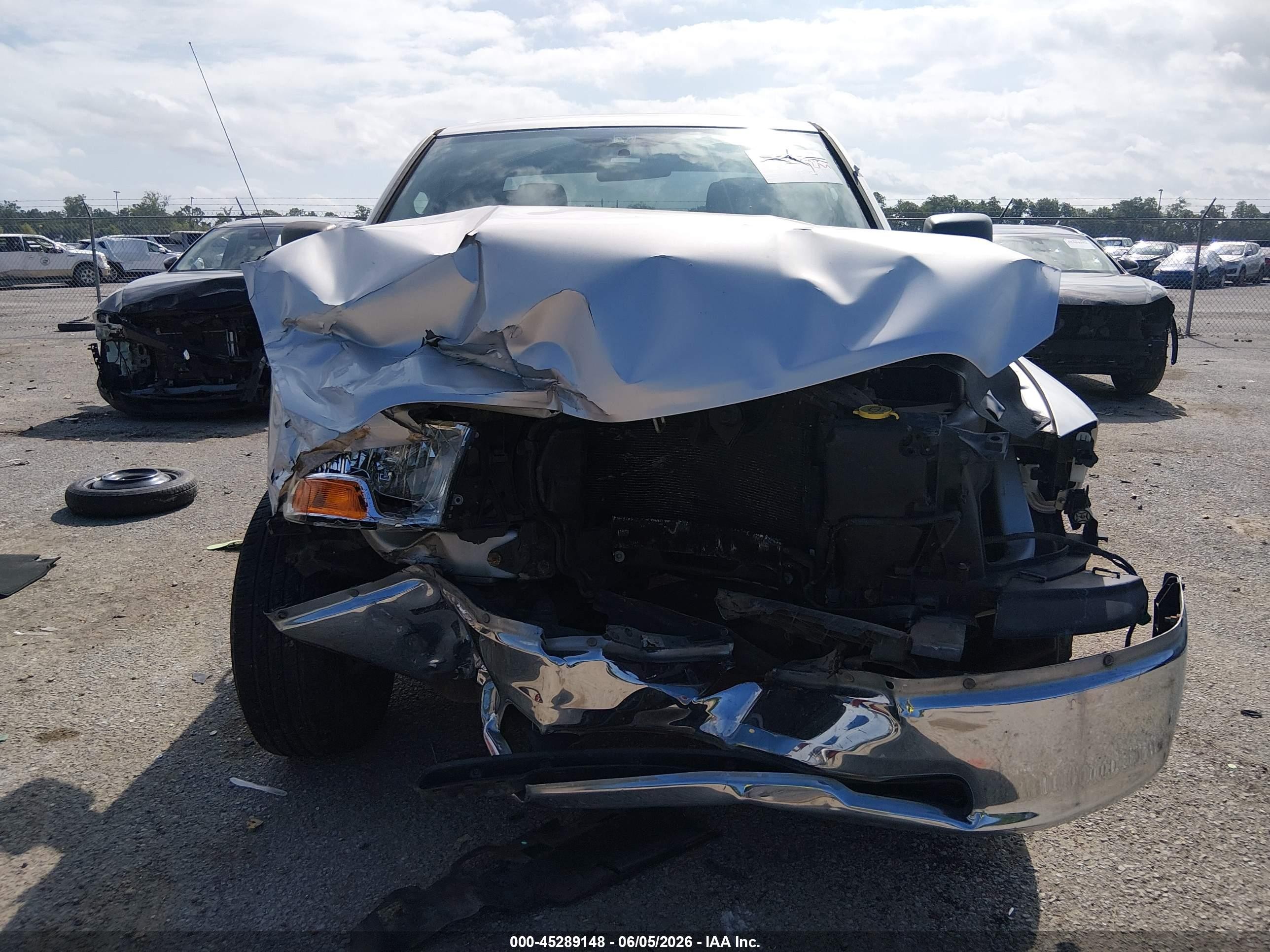 2011 Ram Ram 1500 St Silver vin: 1D7RB1GK7BS656868