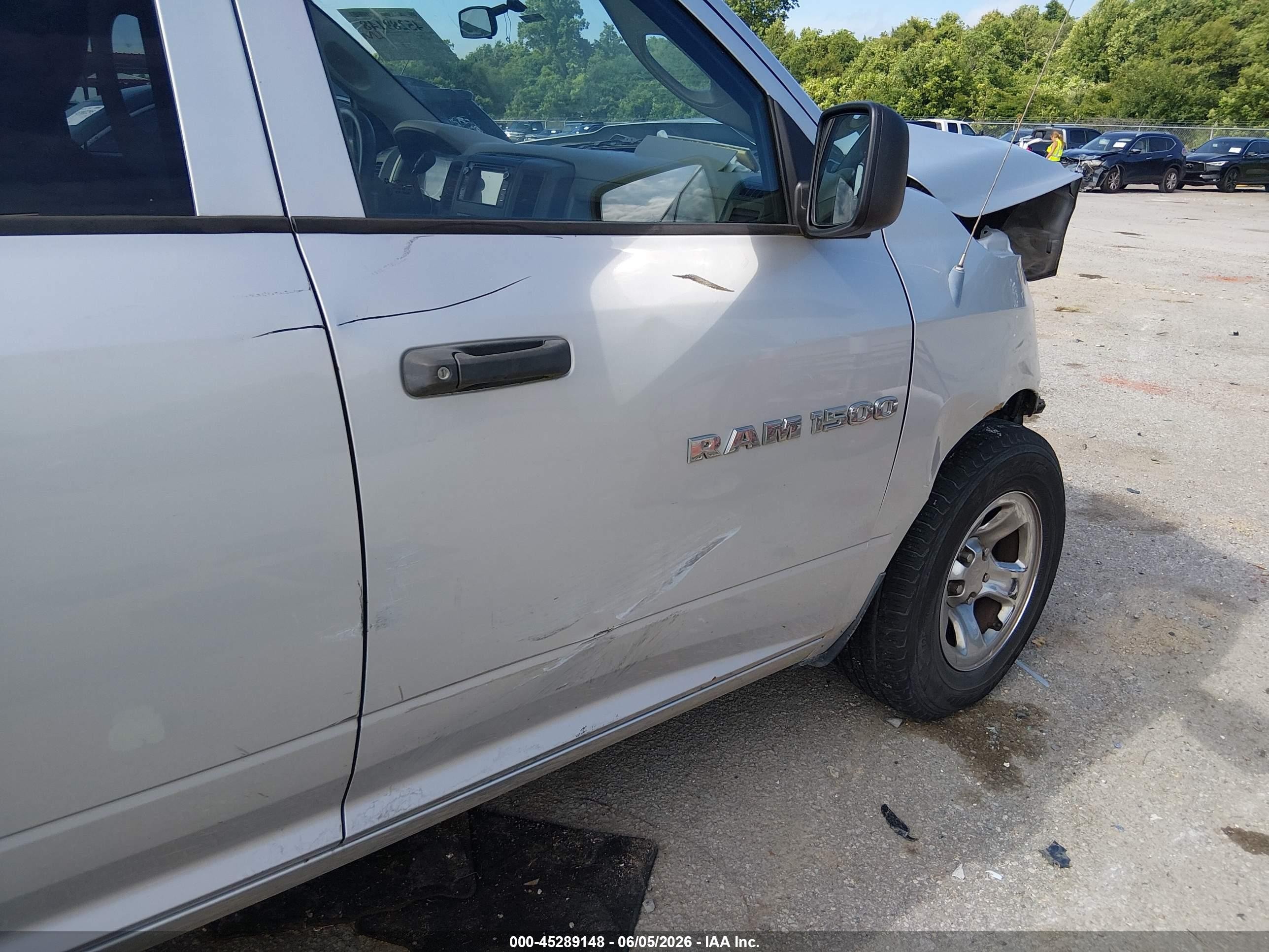 2011 Ram Ram 1500 St Silver vin: 1D7RB1GK7BS656868