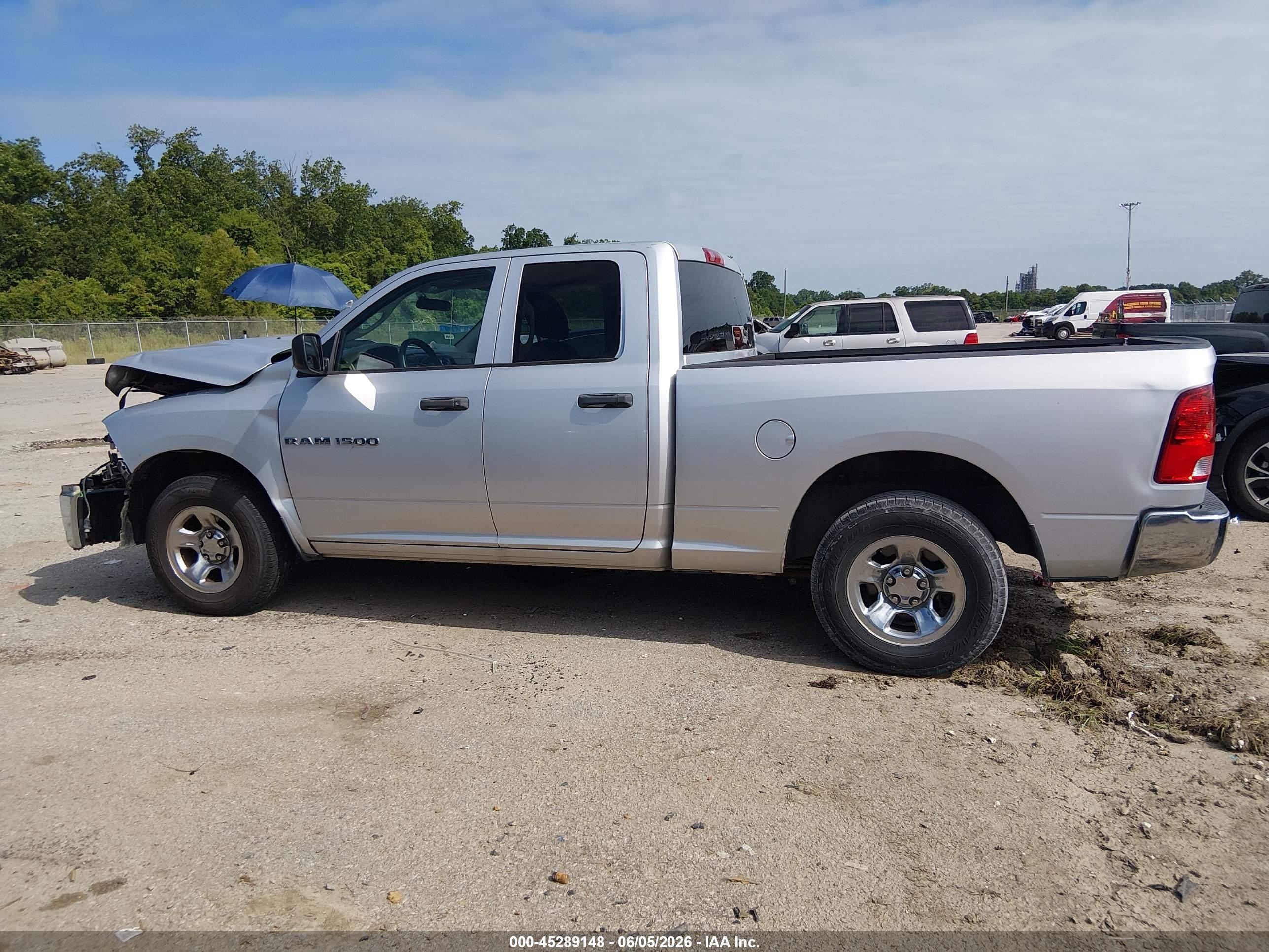 2011 Ram Ram 1500 St Silver vin: 1D7RB1GK7BS656868