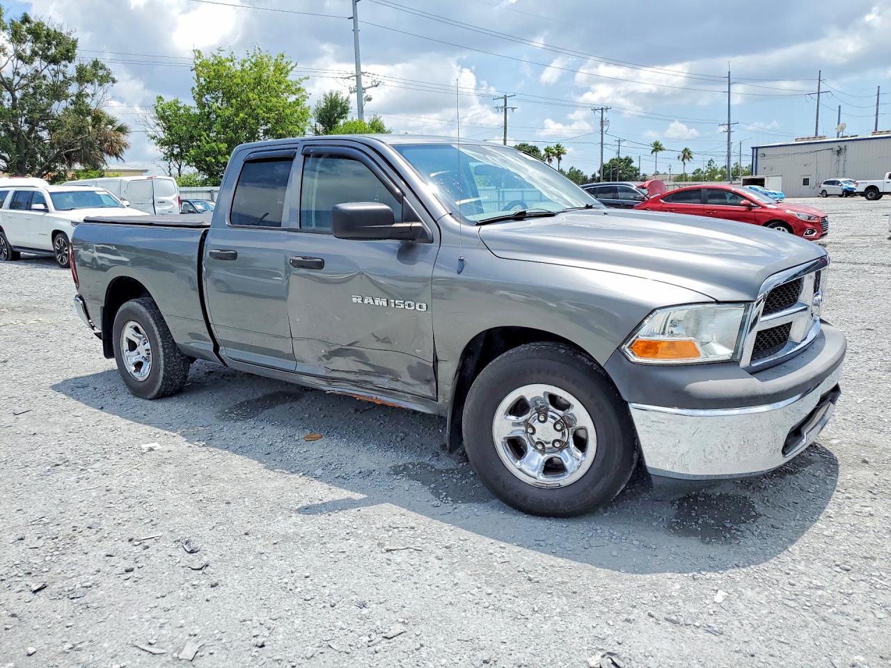 2011 Dodge Ram 1500 Серый vin: 1D7RB1GK8BS663781