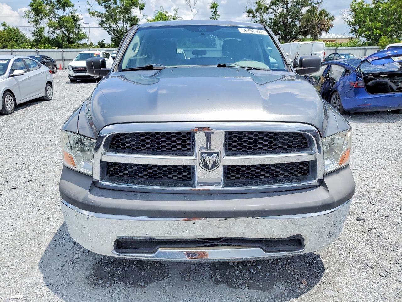 2011 Dodge Ram 1500 Серый vin: 1D7RB1GK8BS663781