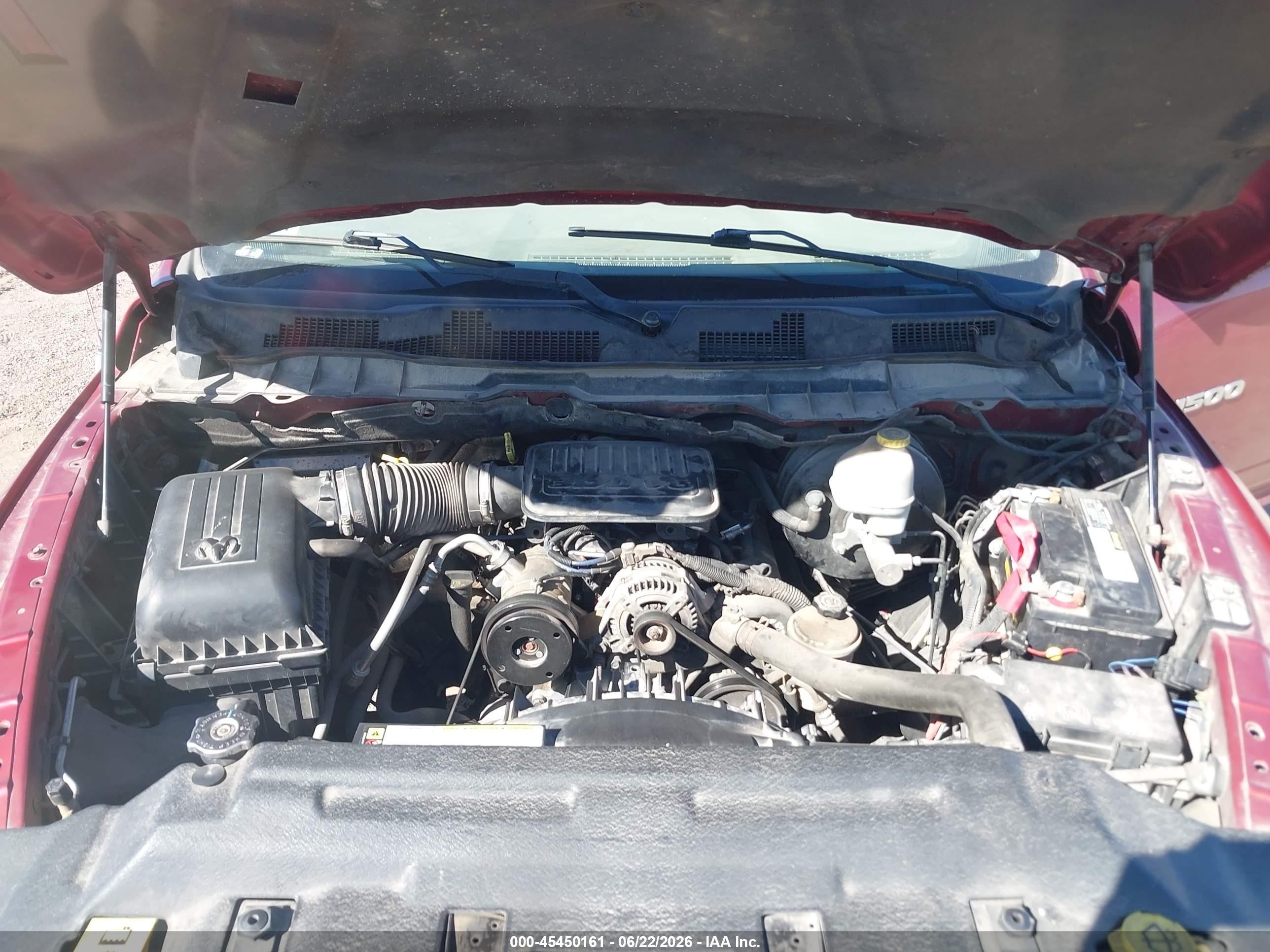 2011 Ram Ram 1500 St Burgundy vin: 1D7RB1GKXBS577985