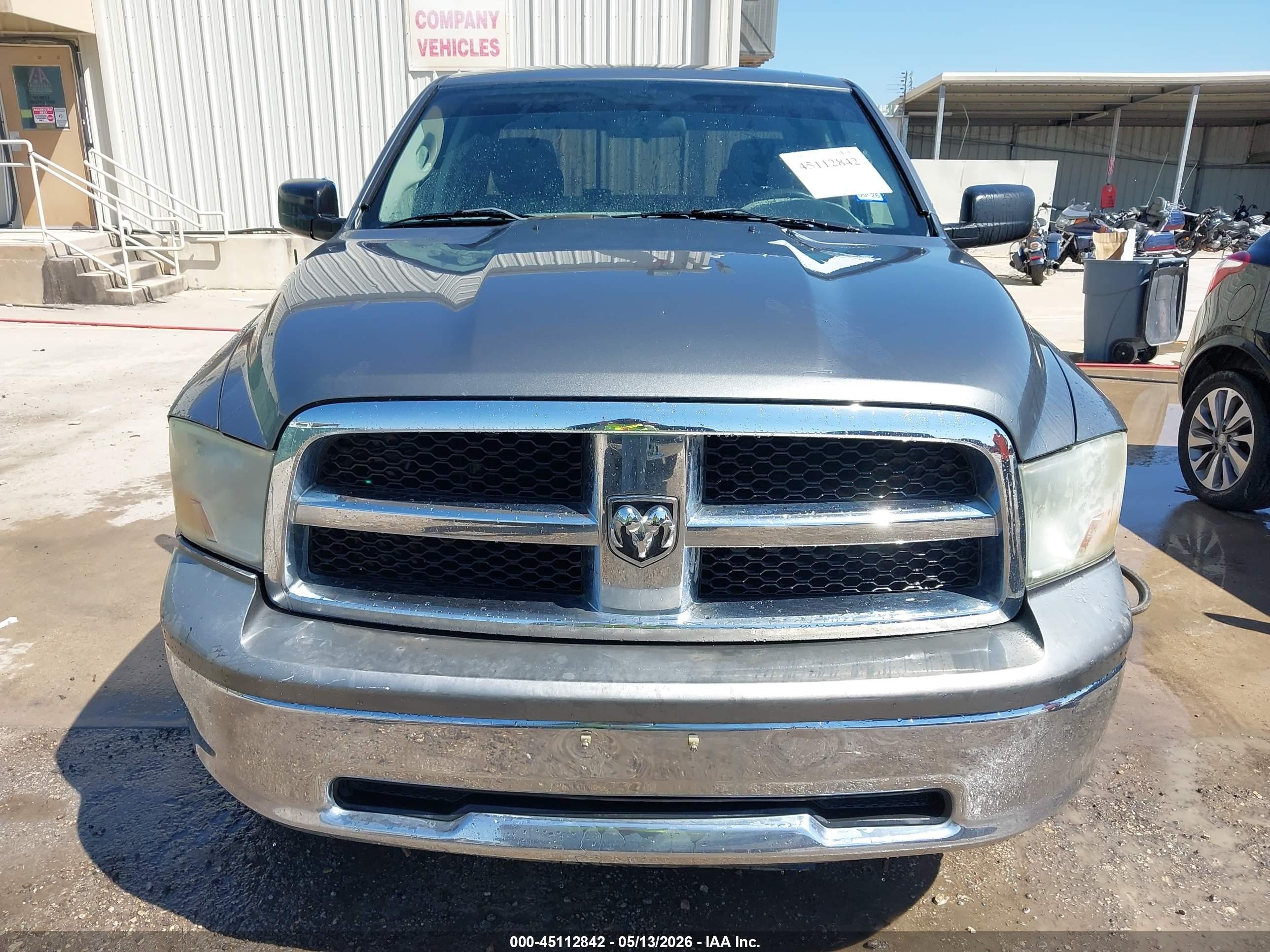 2010 Dodge Ram 1500 Slt/sport/trx Gray vin: 1D7RB1GP0AS100153