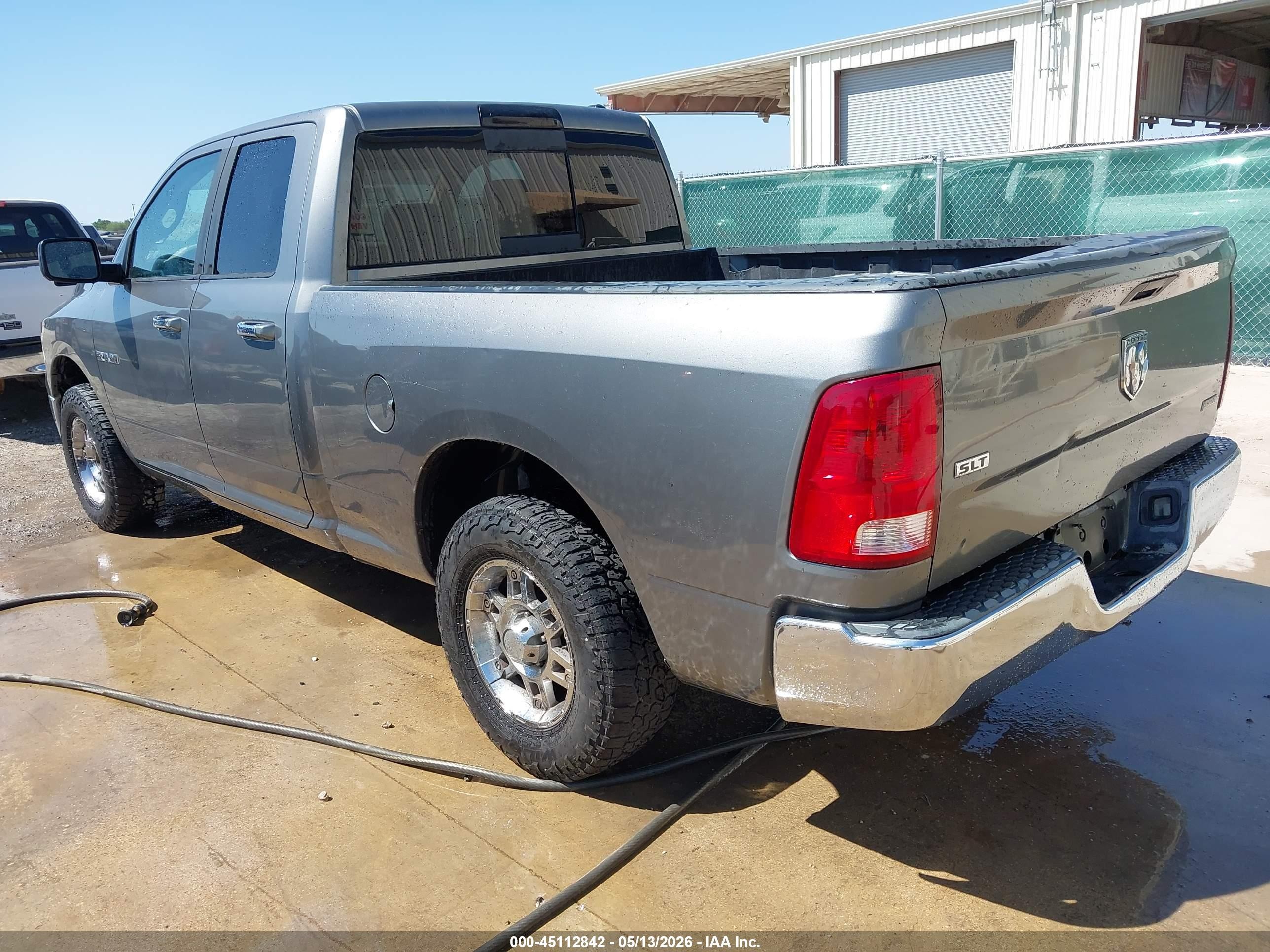 2010 Dodge Ram 1500 Slt/sport/trx Gray vin: 1D7RB1GP0AS100153