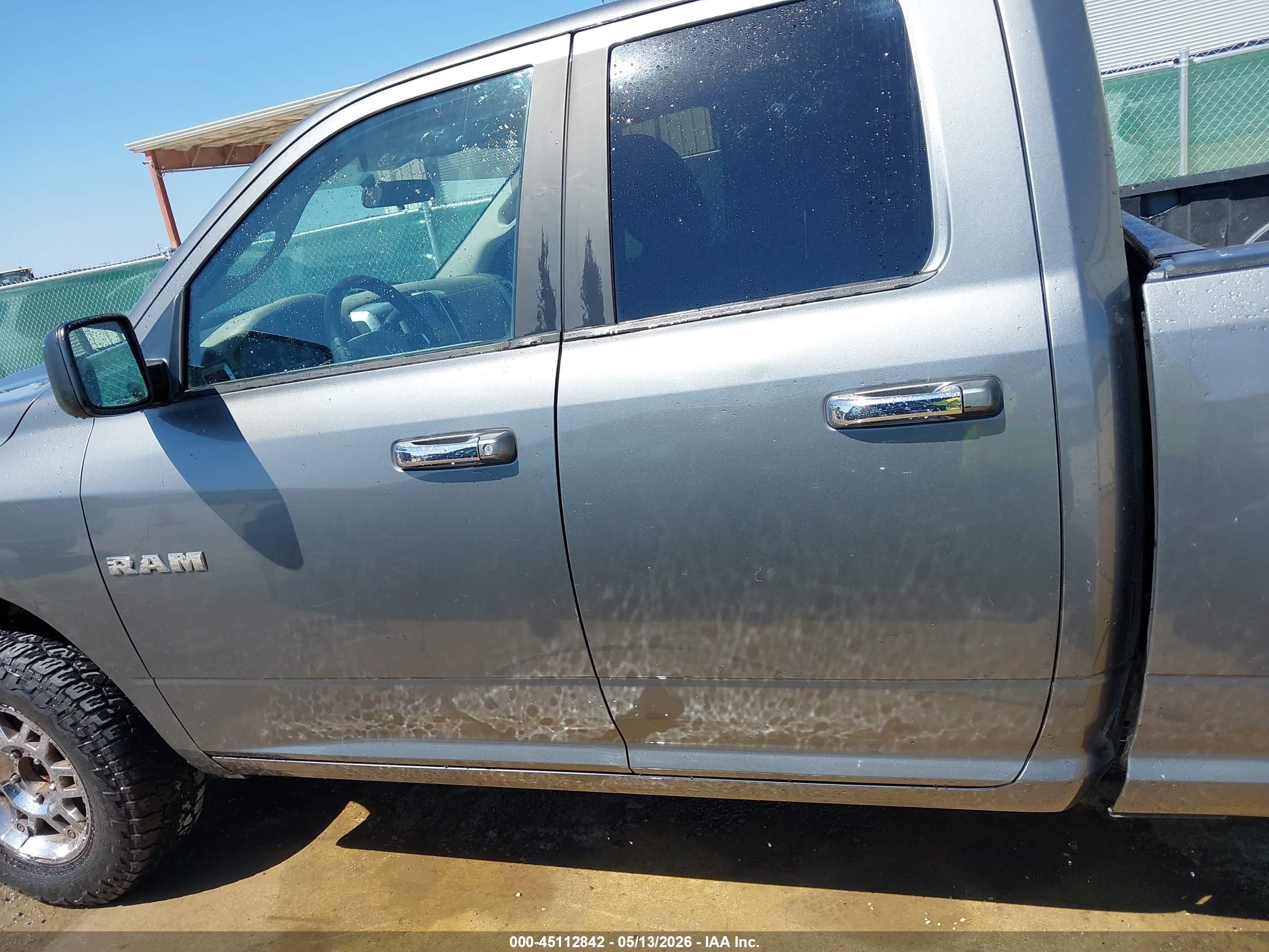 2010 Dodge Ram 1500 Slt/sport/trx Gray vin: 1D7RB1GP0AS100153