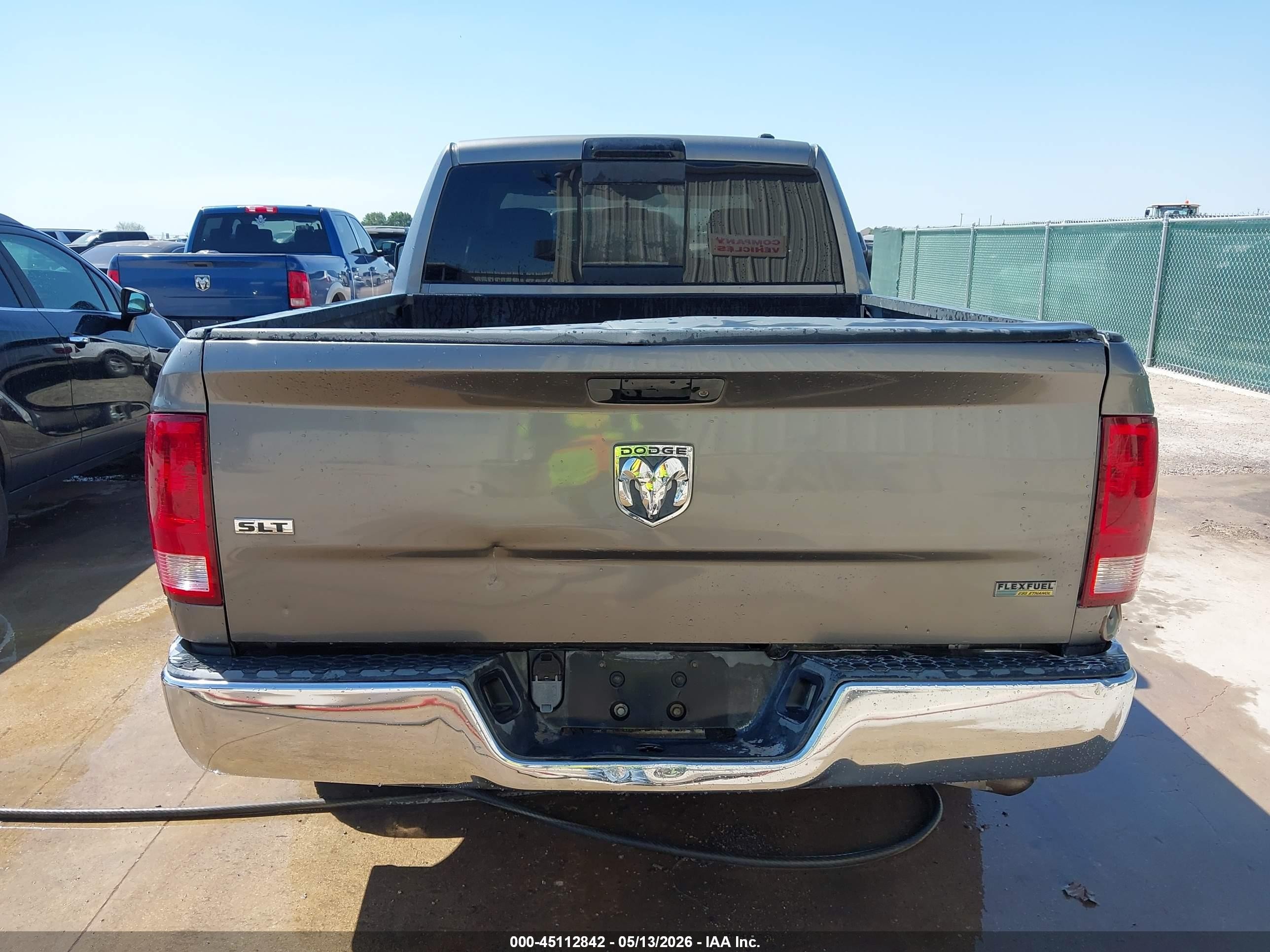 2010 Dodge Ram 1500 Slt/sport/trx Gray vin: 1D7RB1GP0AS100153