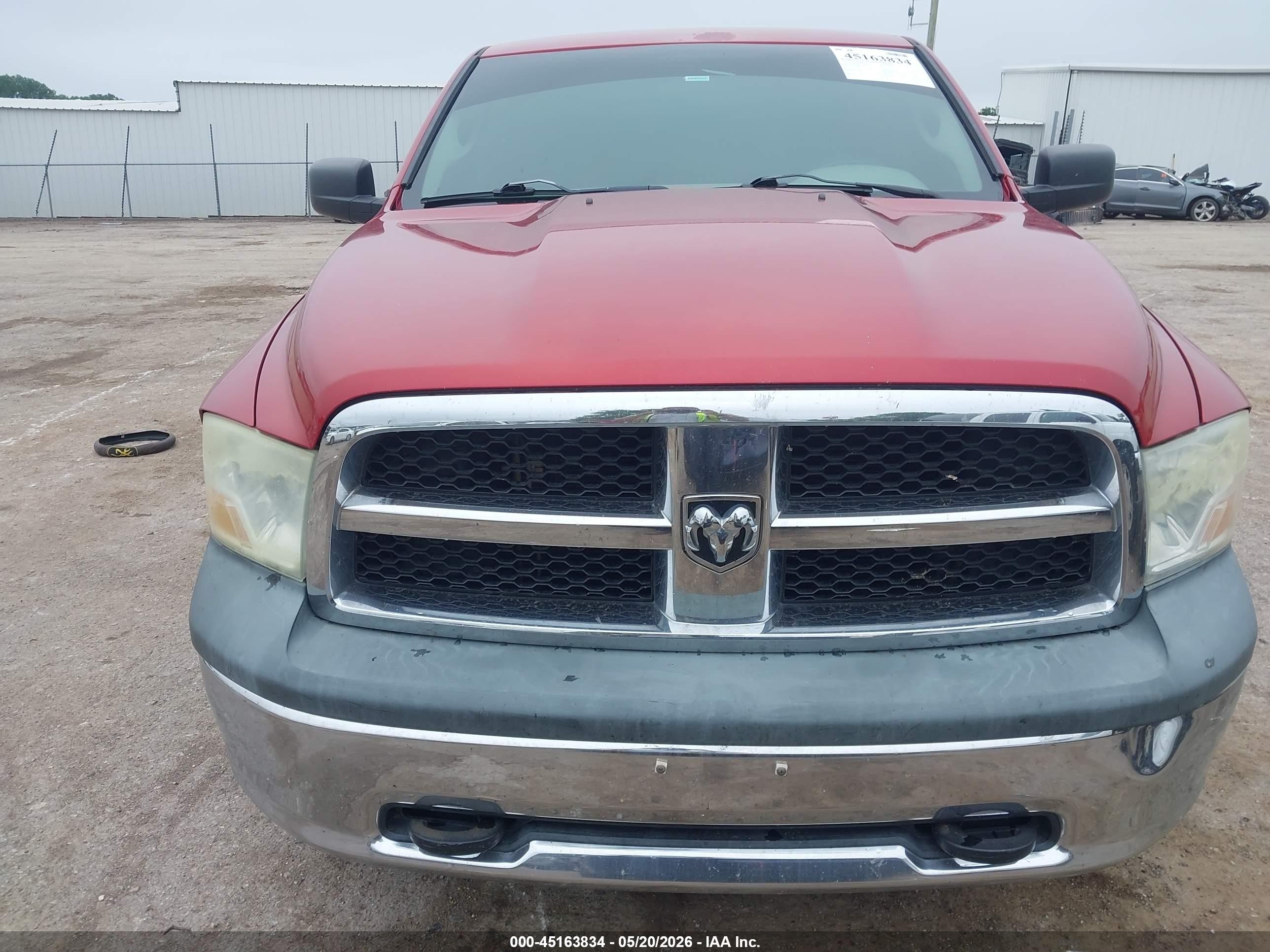 2010 Dodge Ram 1500 St Красный vin: 1D7RB1GP0AS141639