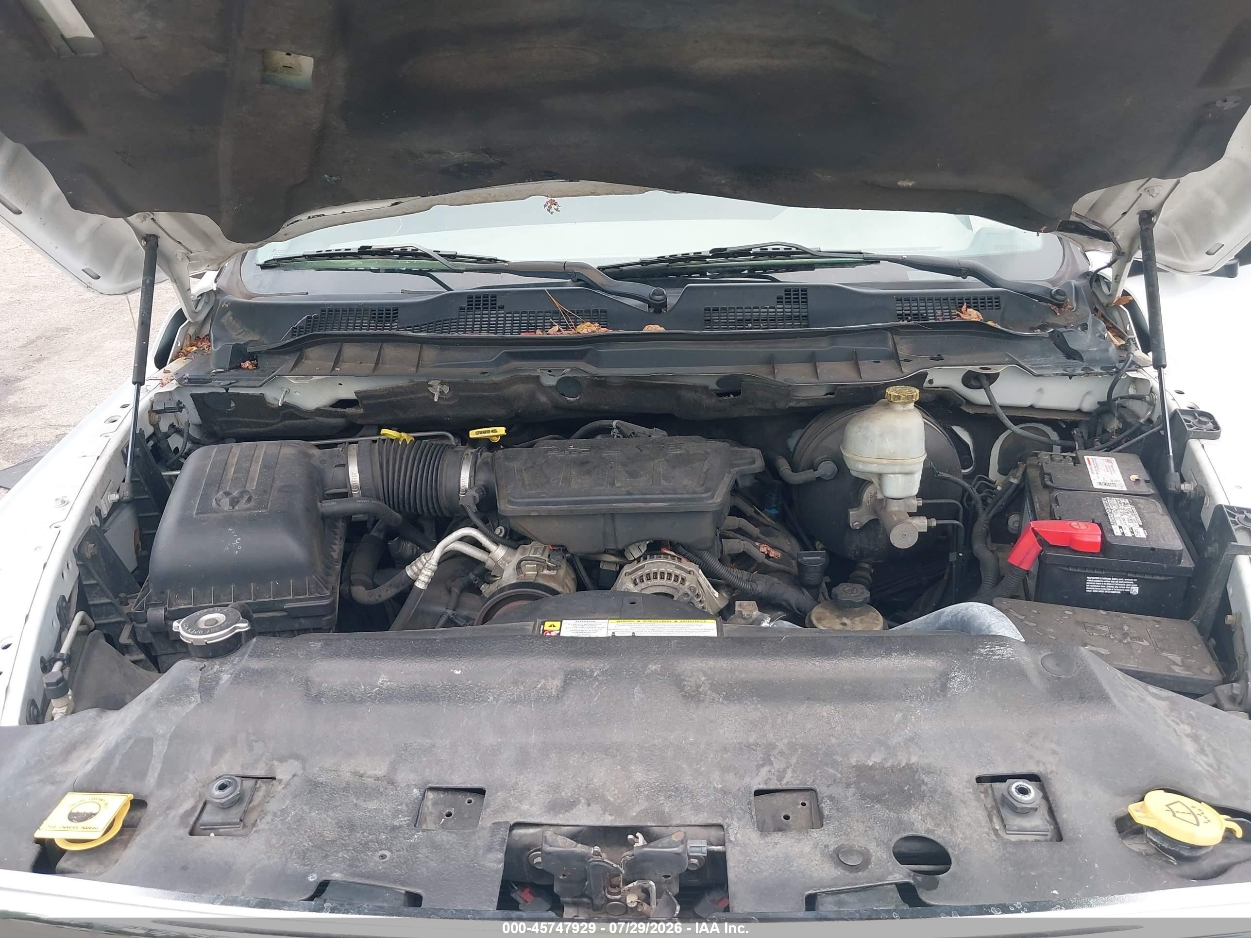2010 Dodge Ram 1500 St Белый vin: 1D7RB1GP0AS160353