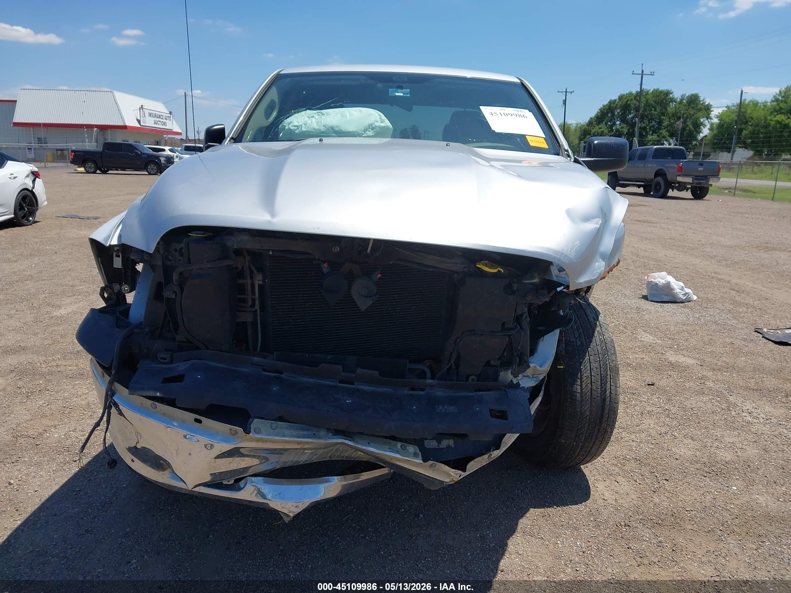 2010 Dodge Ram 1500 St Silver vin: 1D7RB1GP0AS213570