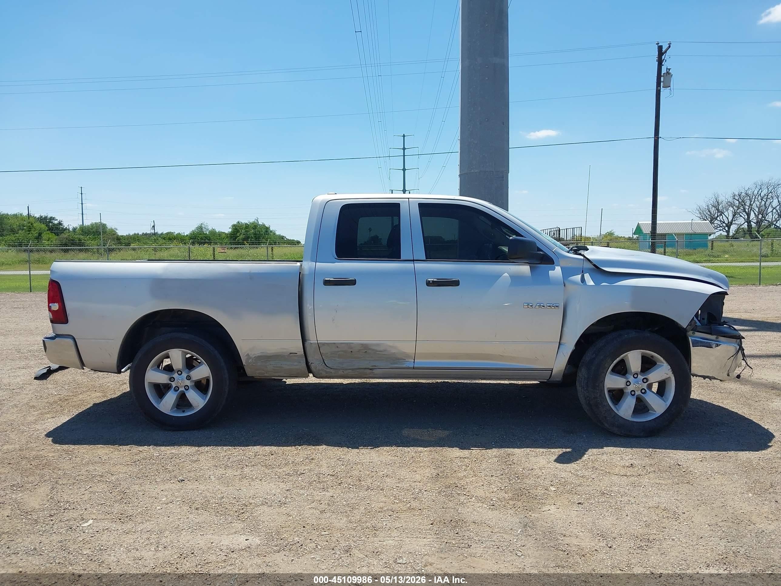 2010 Dodge Ram 1500 St Silver vin: 1D7RB1GP0AS213570