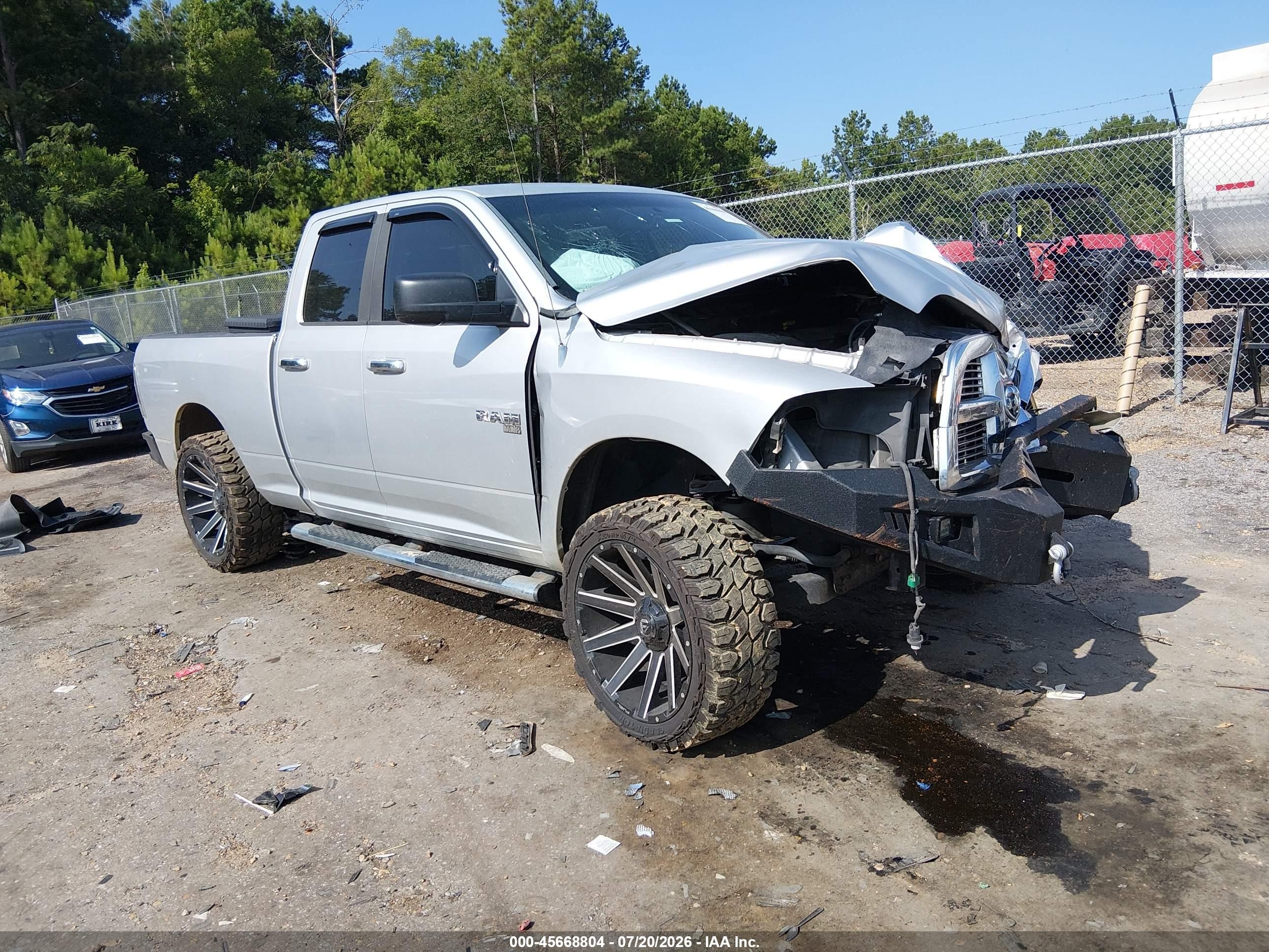 2010 Dodge Ram 1500 Slt/sport/trx Silver vin: 1D7RB1GP0AS249761