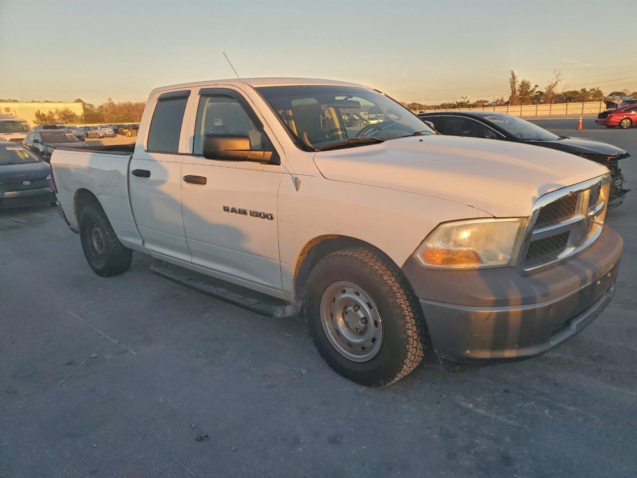 2011 Dodge Ram 1500 White vin: 1D7RB1GP0BS547521