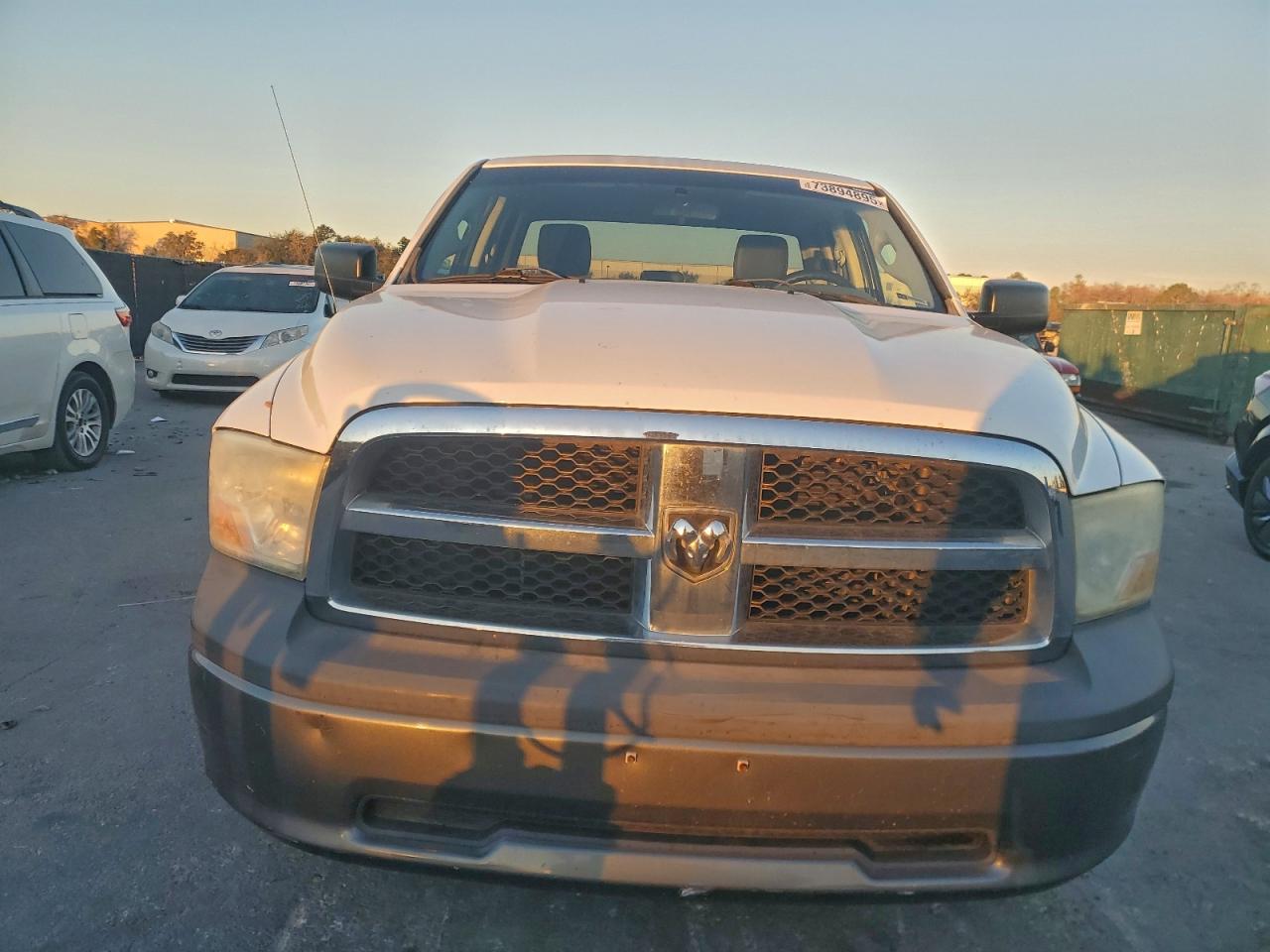 2011 Dodge Ram 1500 White vin: 1D7RB1GP0BS547521
